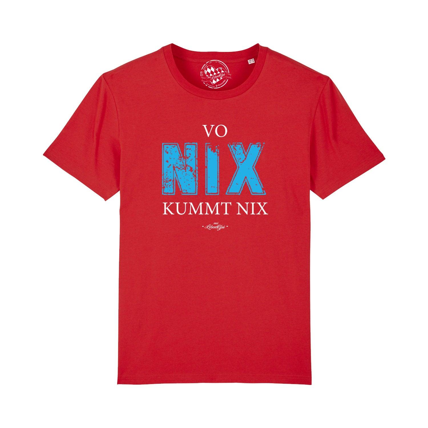 Herren T-Shirt "Vo nix kummt nix" - bavariashop - mei LebensGfui