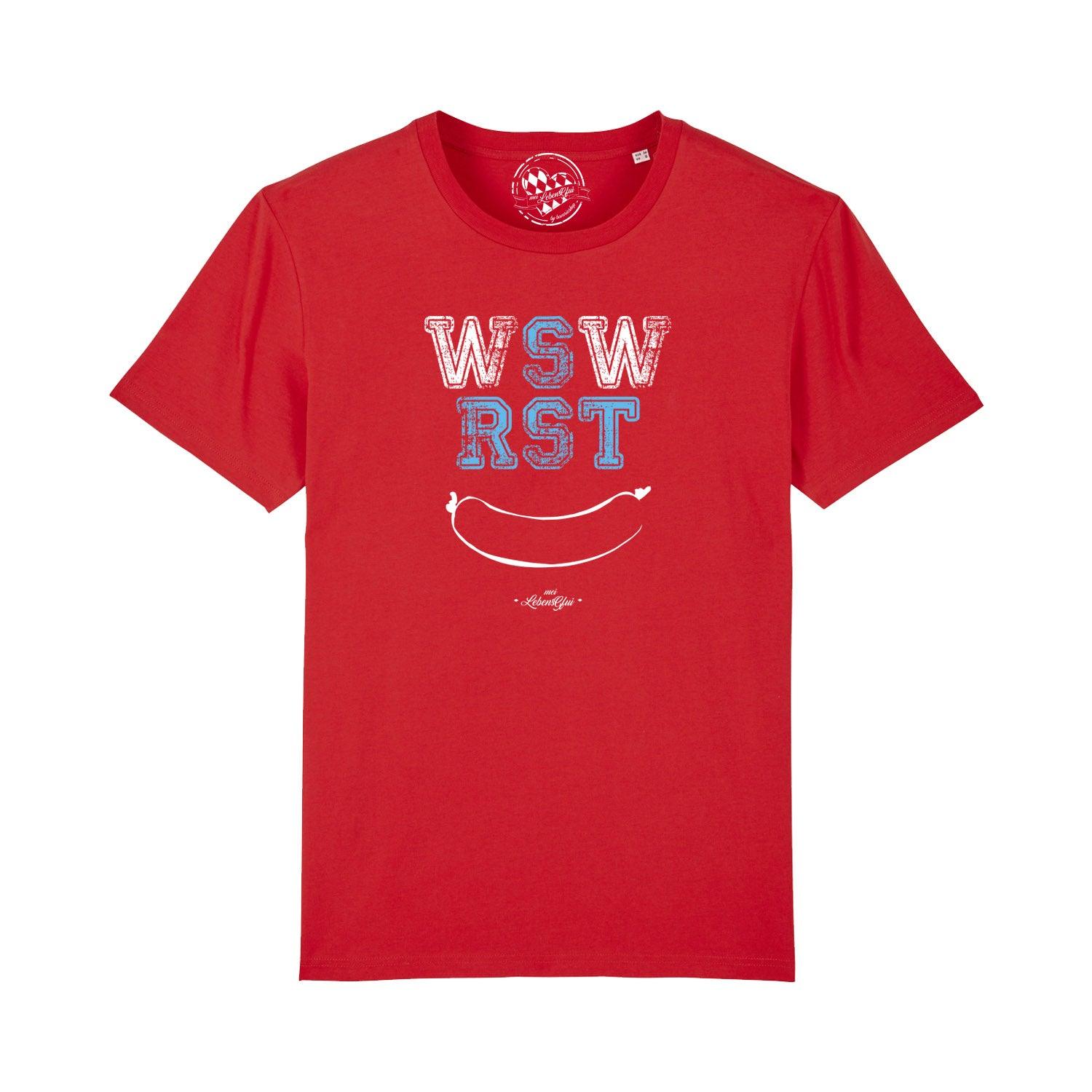 Herren T-Shirt "WSWRST" - bavariashop - mei LebensGfui