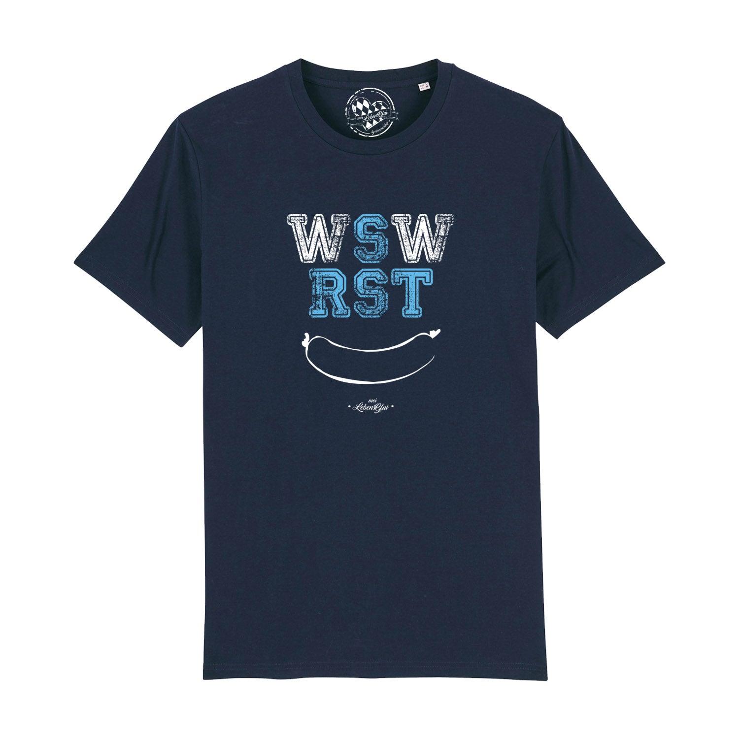 Herren T-Shirt "WSWRST" - bavariashop - mei LebensGfui
