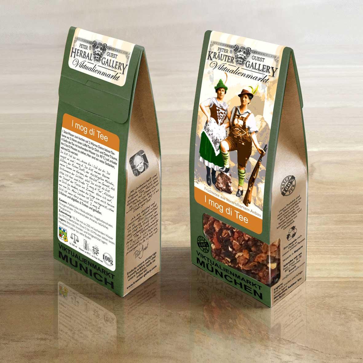 Loser Früchtetee mit groben Stücken, bunte Mischung aus getrockneten Zitrusfrüchten, 100 % natürliche Zutaten, 100 g.