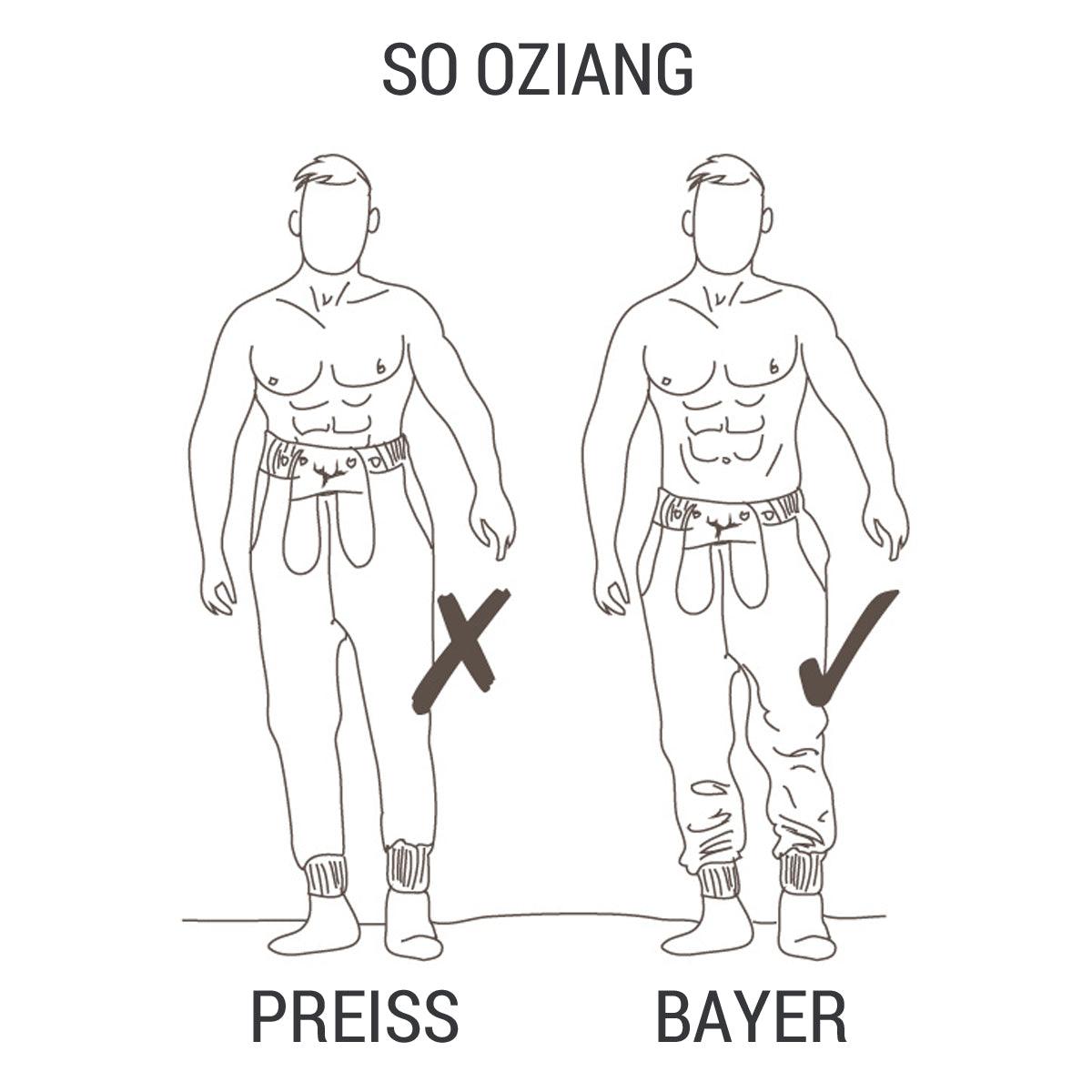Jogginghose im Lederhosenlook - Bua - bavariashop - mei LebensGfui