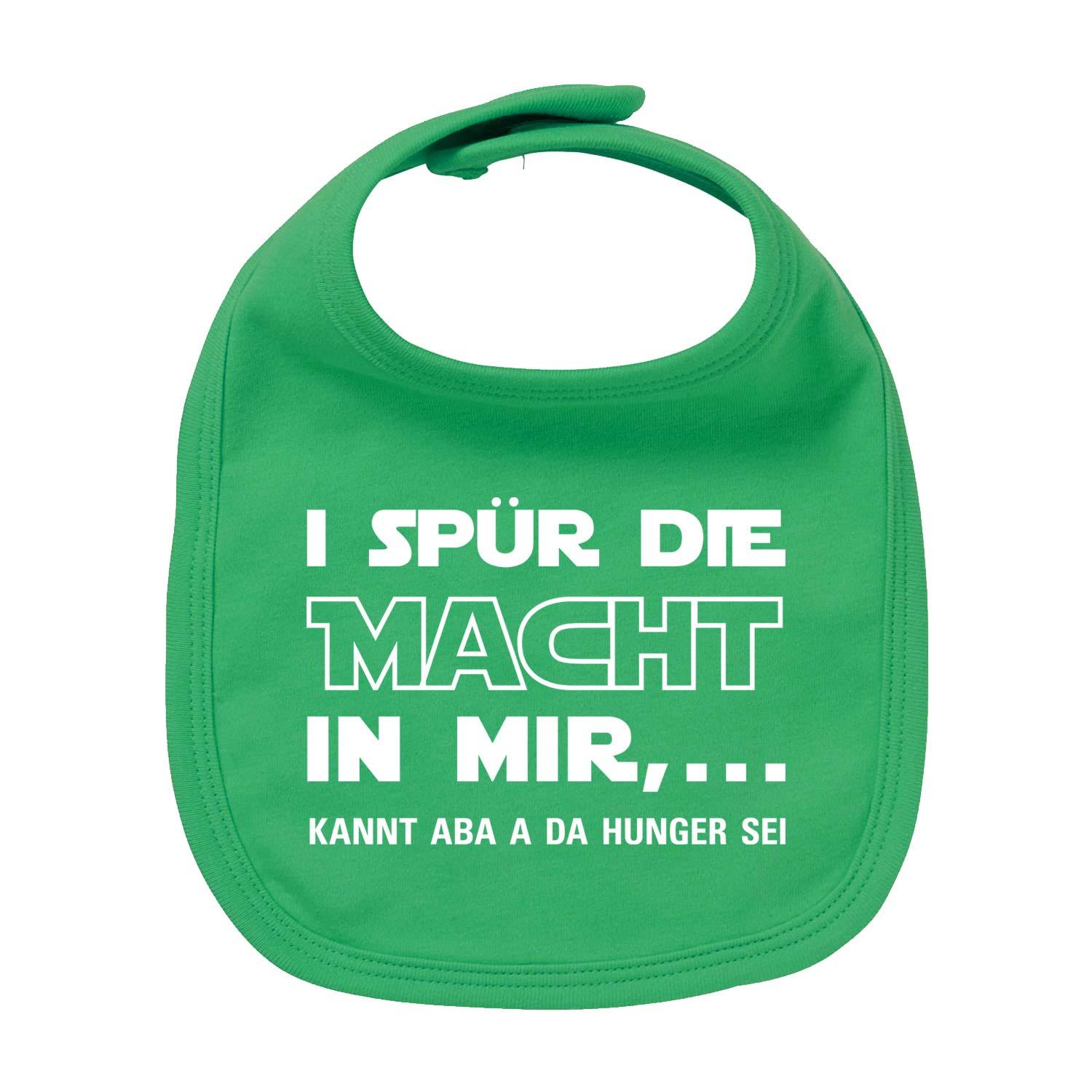 Lätzchen "I spür die Macht..." - bavariashop - mei LebensGfui