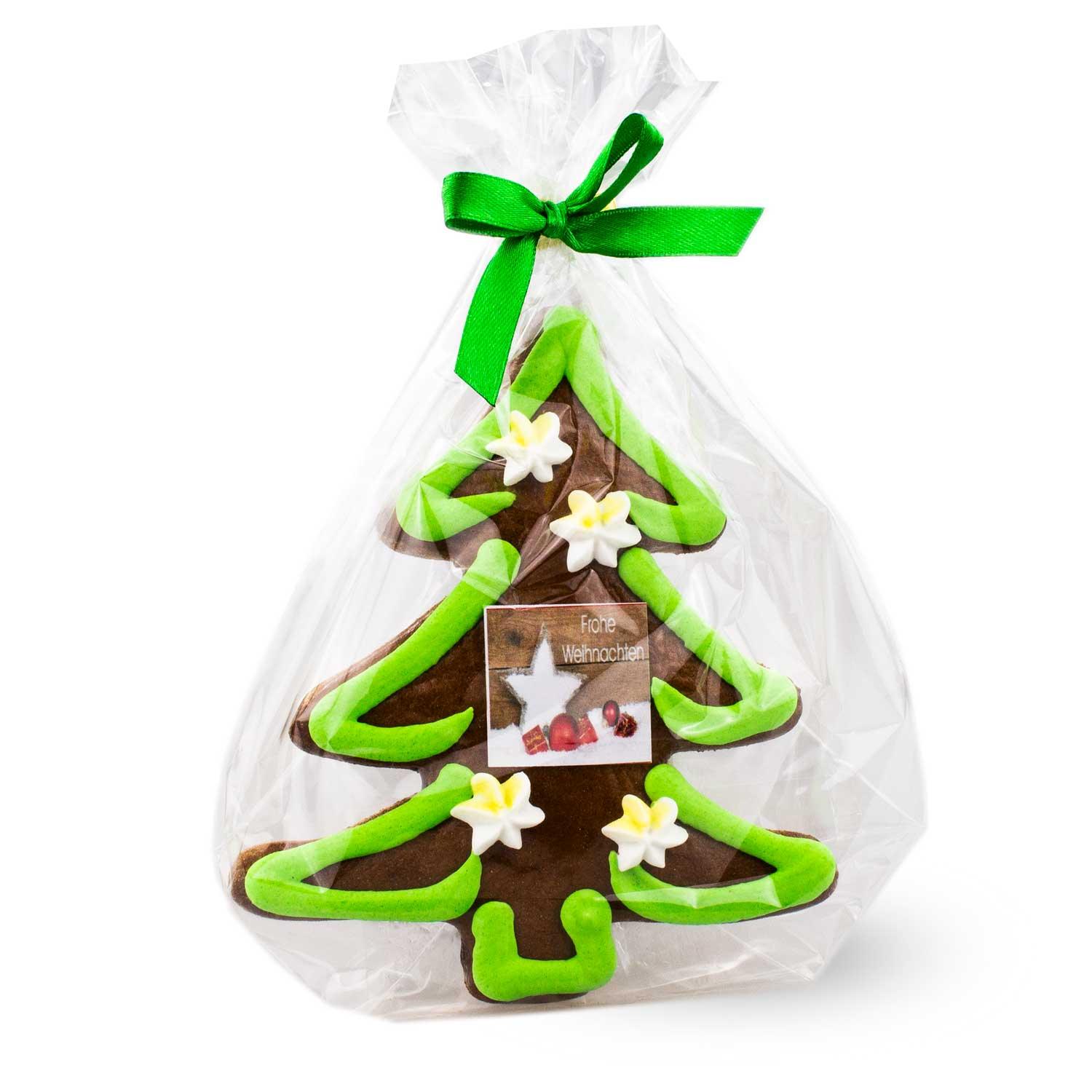 Lebkuchen Tannenbaum "Frohes Fest" - bavariashop - mei LebensGfui