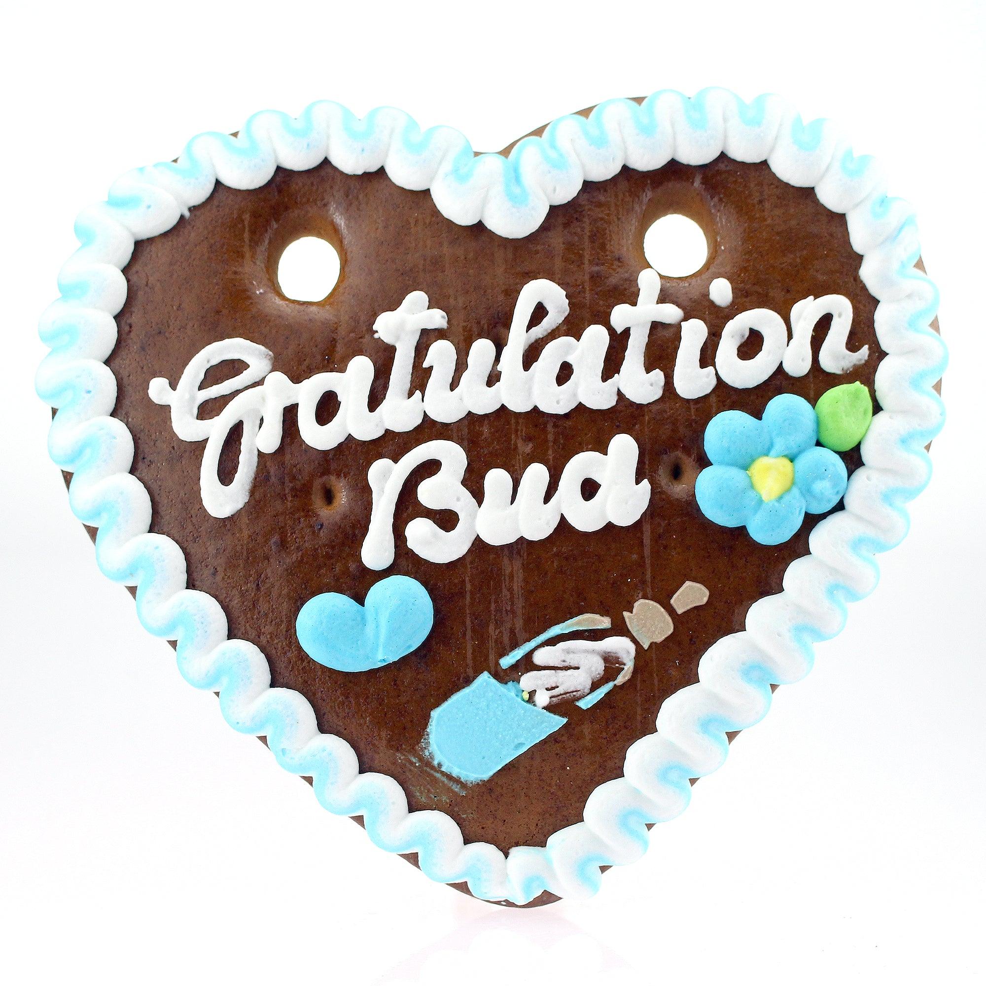 Lebkuchenherz "Gratulation Bua" - bavariashop - mei LebensGfui