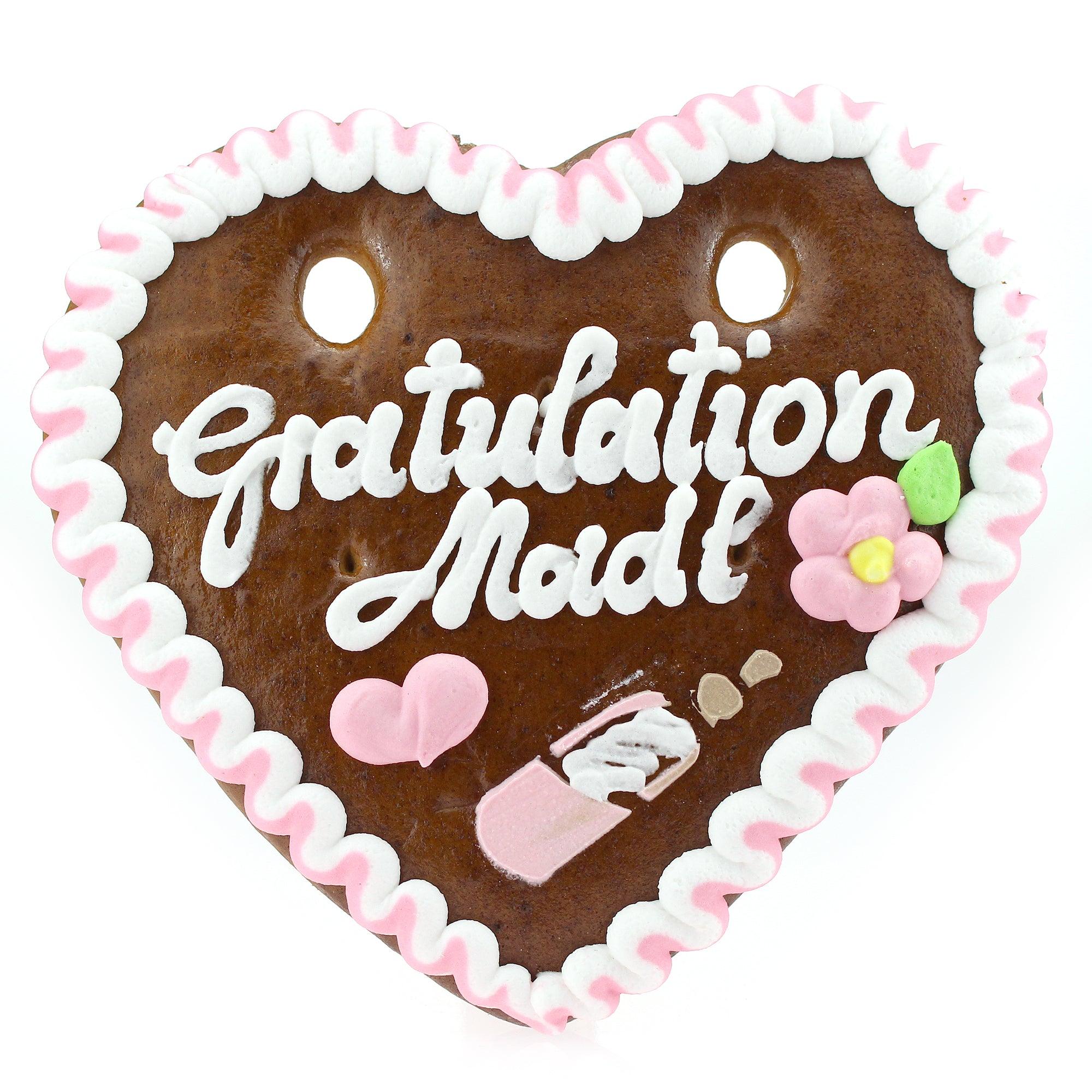 Lebkuchenherz "Gratulation Madl" - bavariashop - mei LebensGfui