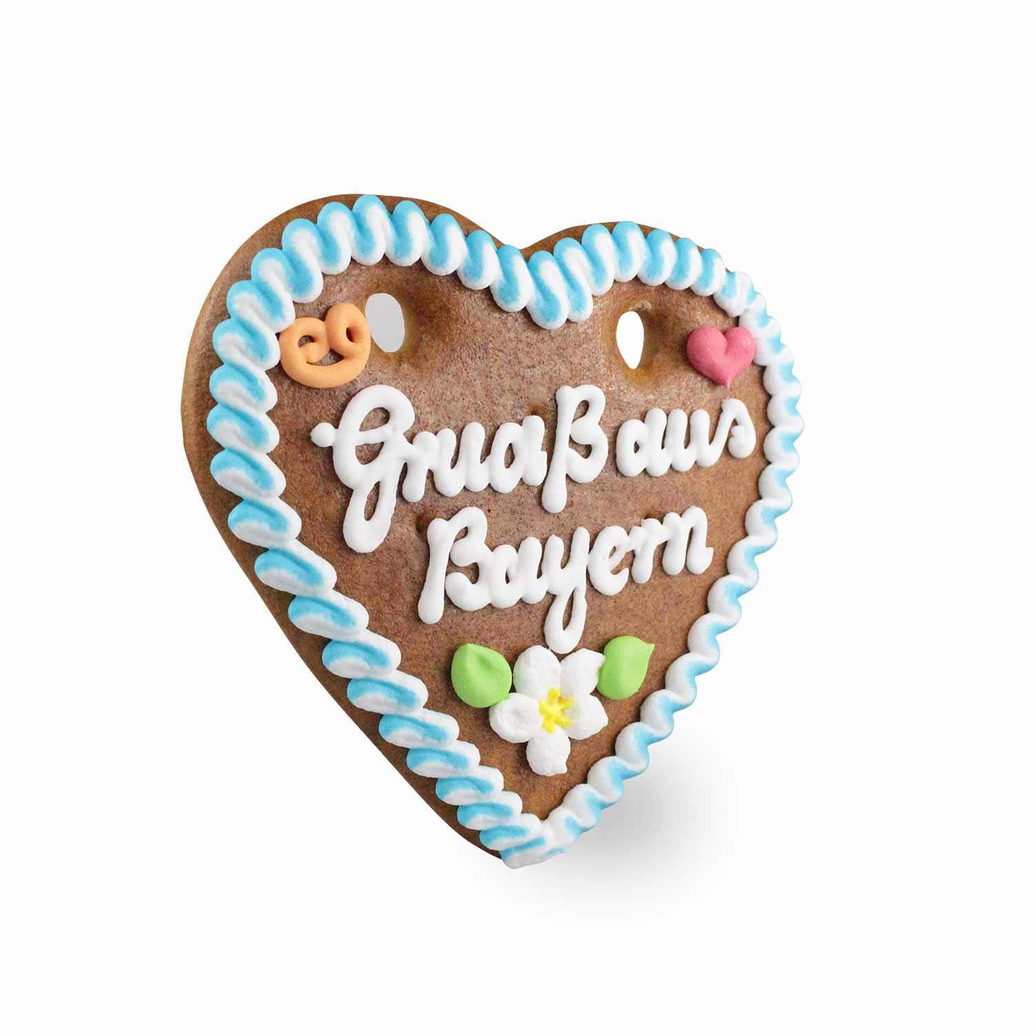 Lebkuchenherz "Gruaß aus Bayern" - bavariashop - mei LebensGfui