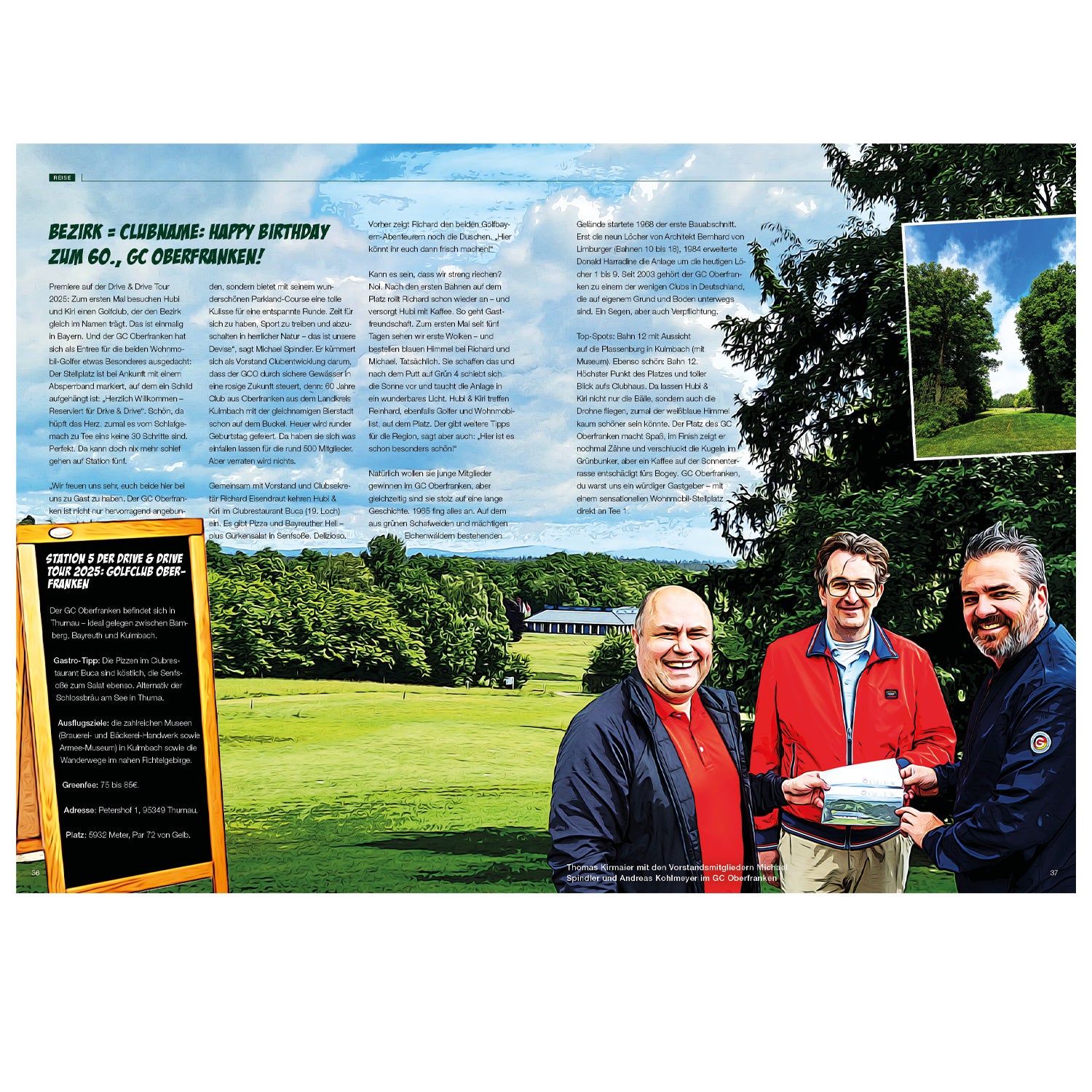 Magazin "Grünland - Das Golfmagazin" Ausgabe 2 / 2025