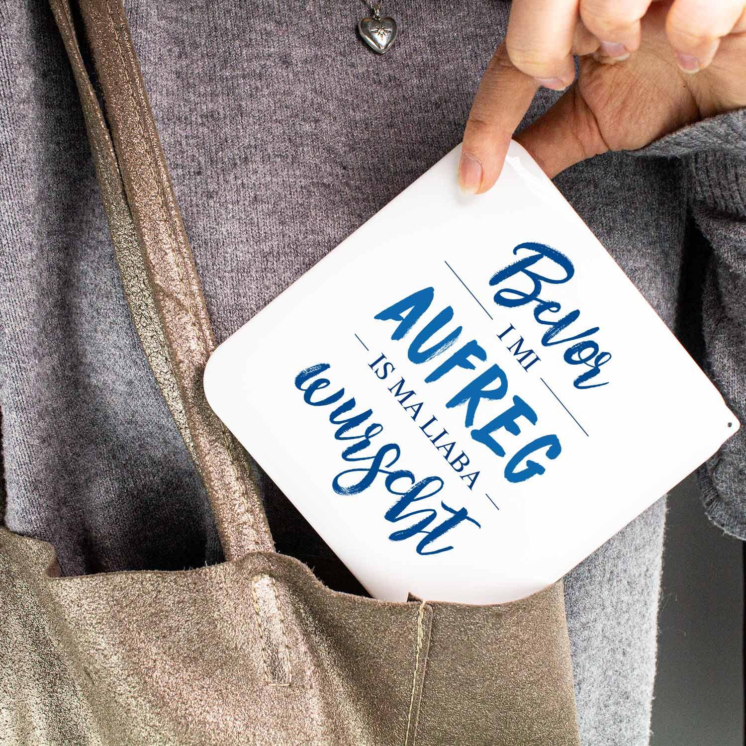 Maskenbox "Bevor i mi aufreg" - bavariashop - mei LebensGfui
