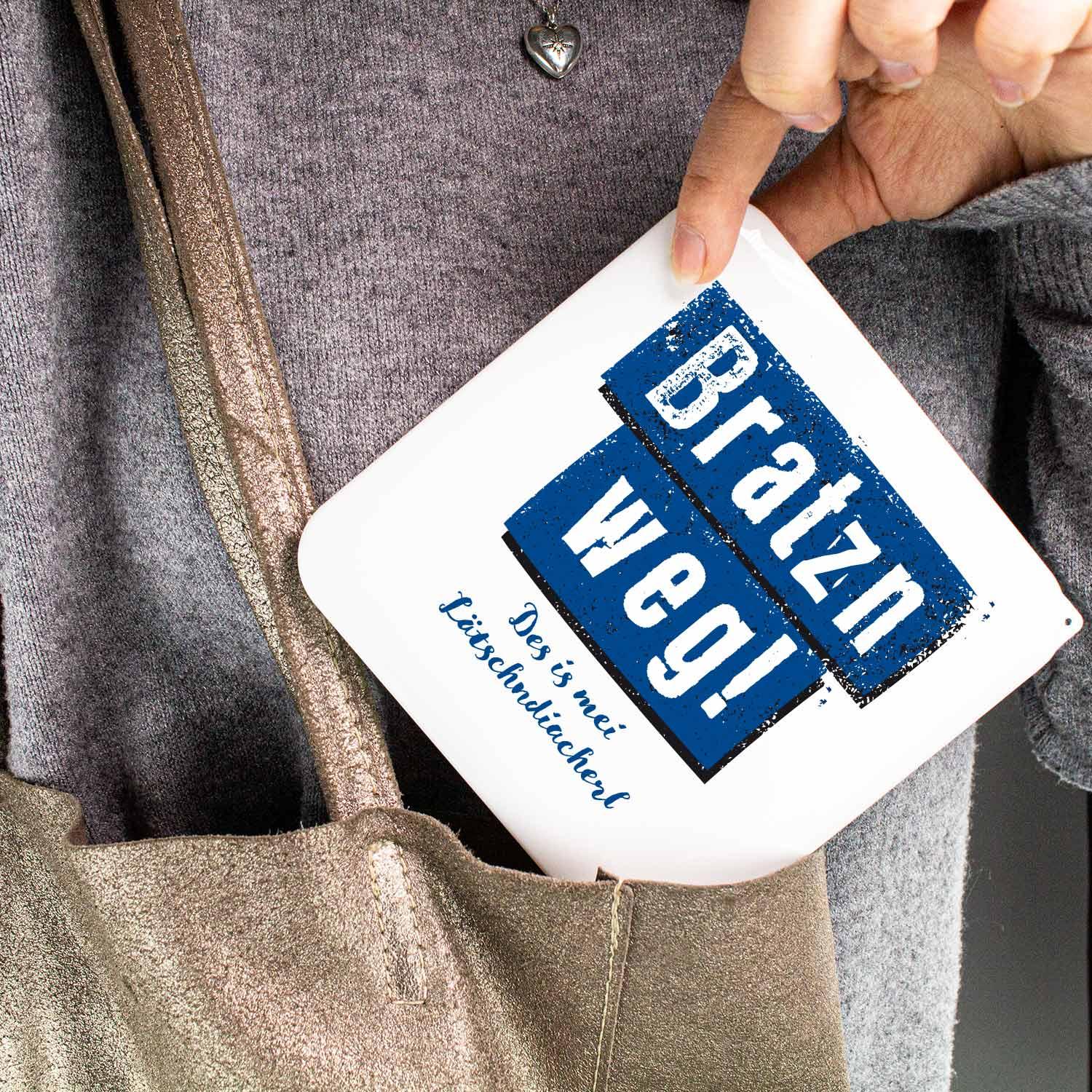 Maskenbox "Bratzn weg!" - bavariashop - mei LebensGfui