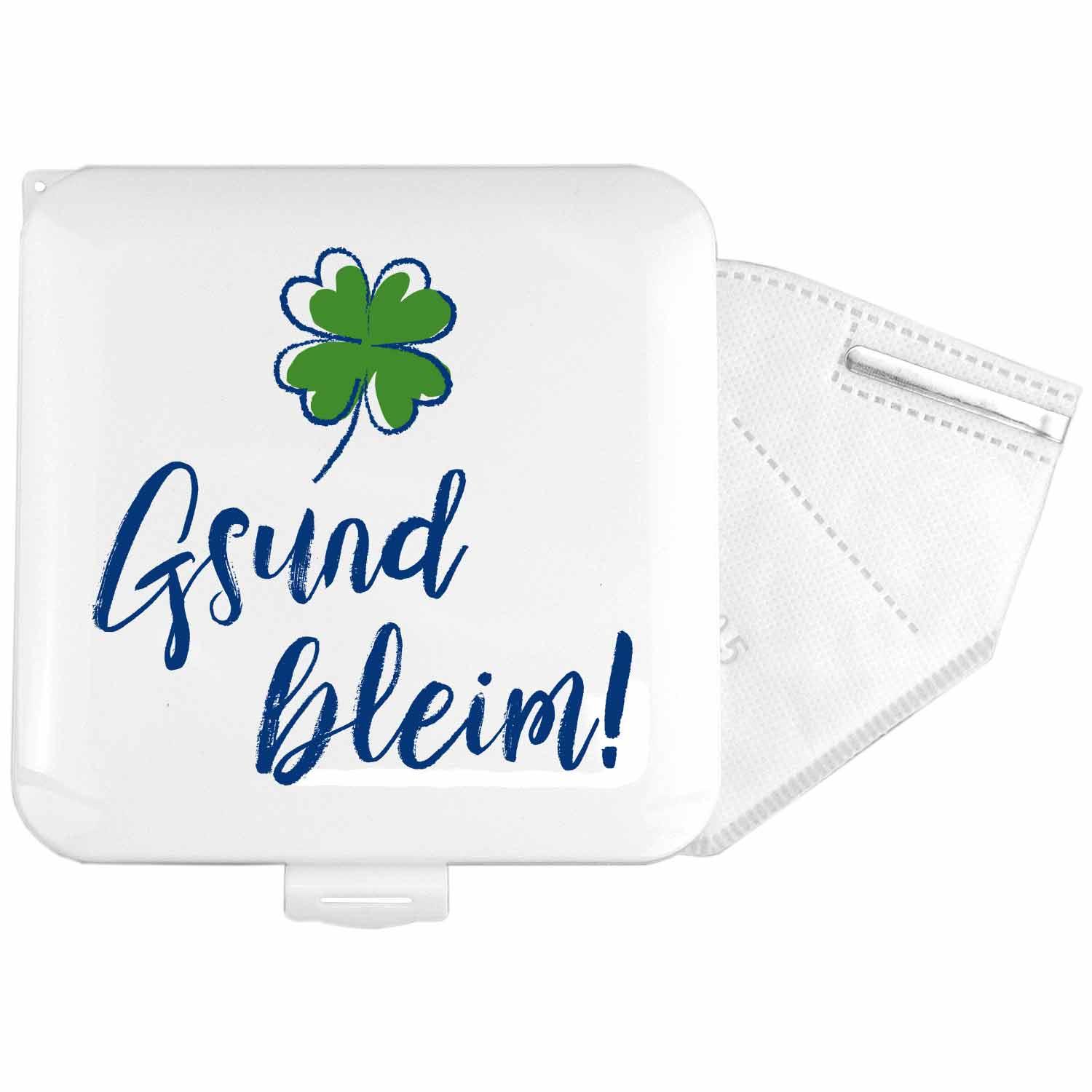Maskenbox "Gsund bleim!" - bavariashop - mei LebensGfui