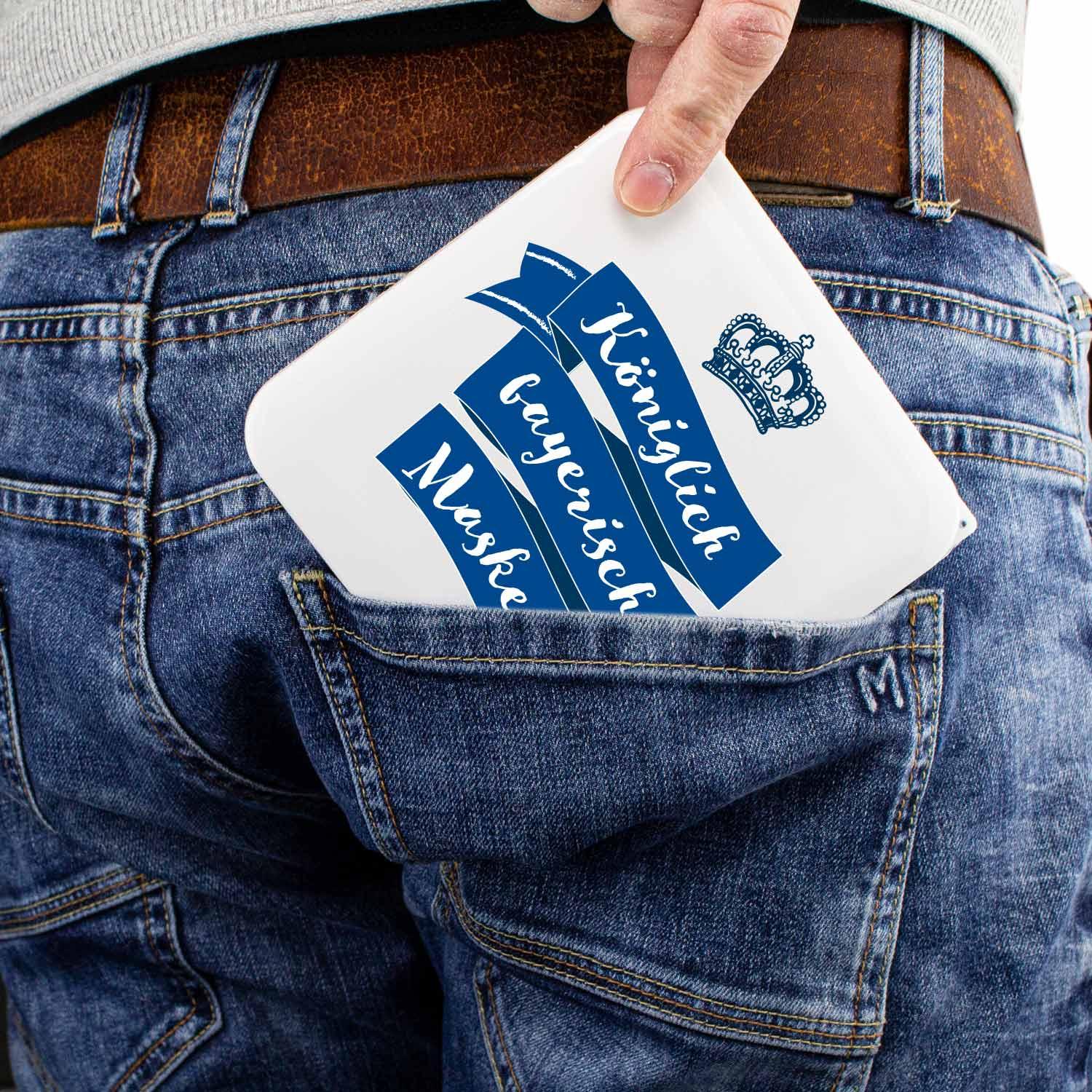 Maskenbox "Königlich bayrisch" - bavariashop - mei LebensGfui