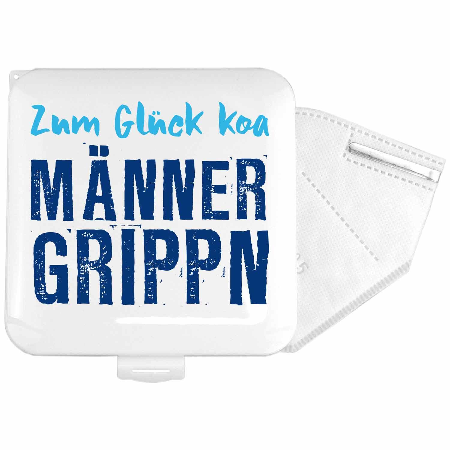 Maskenbox "Männergrippn" - bavariashop - mei LebensGfui