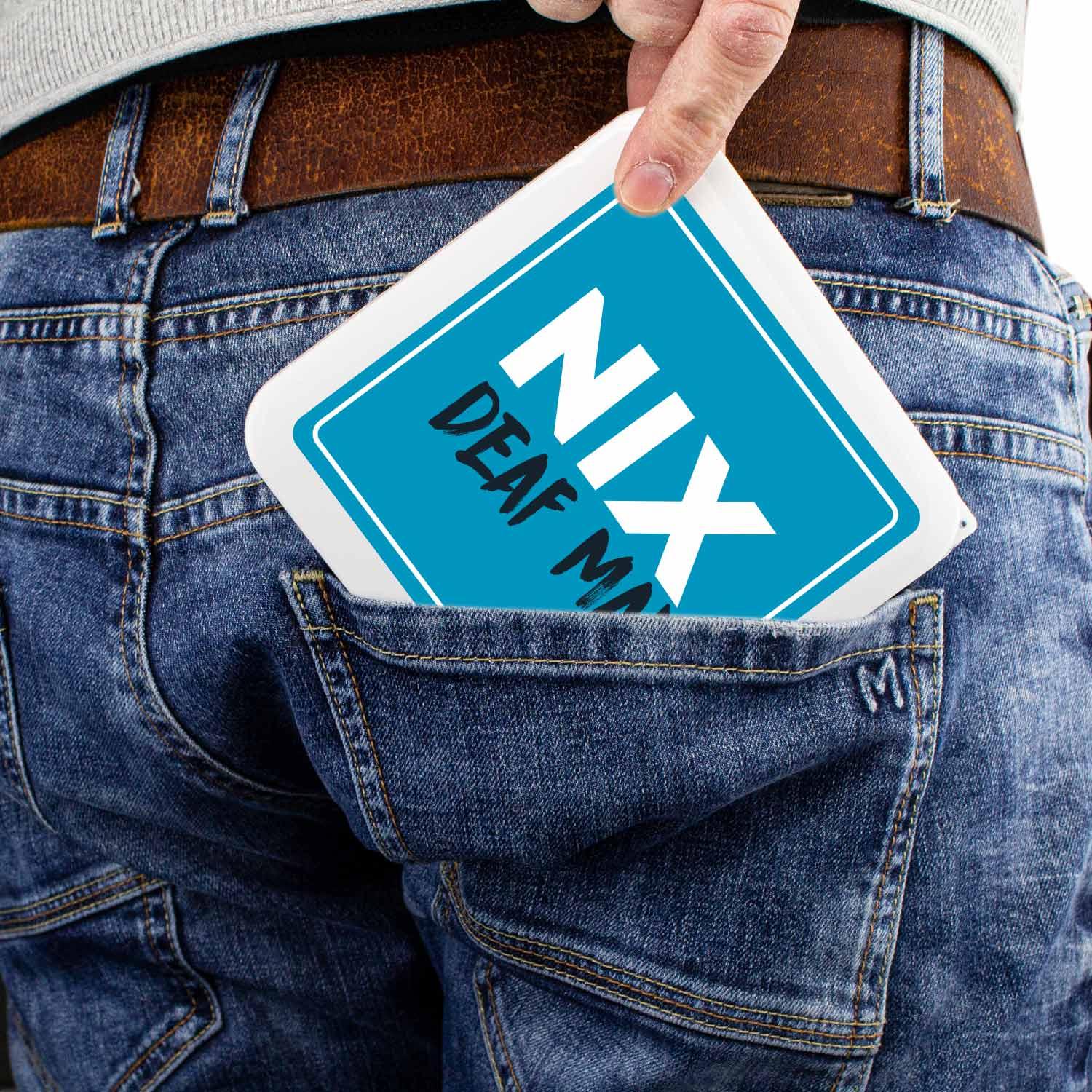 Maskenbox "Nix deaf ma" - bavariashop - mei LebensGfui