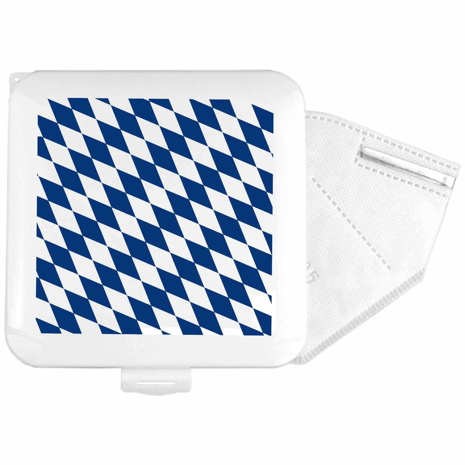 Maskenbox "Raute" - bavariashop - mei LebensGfui