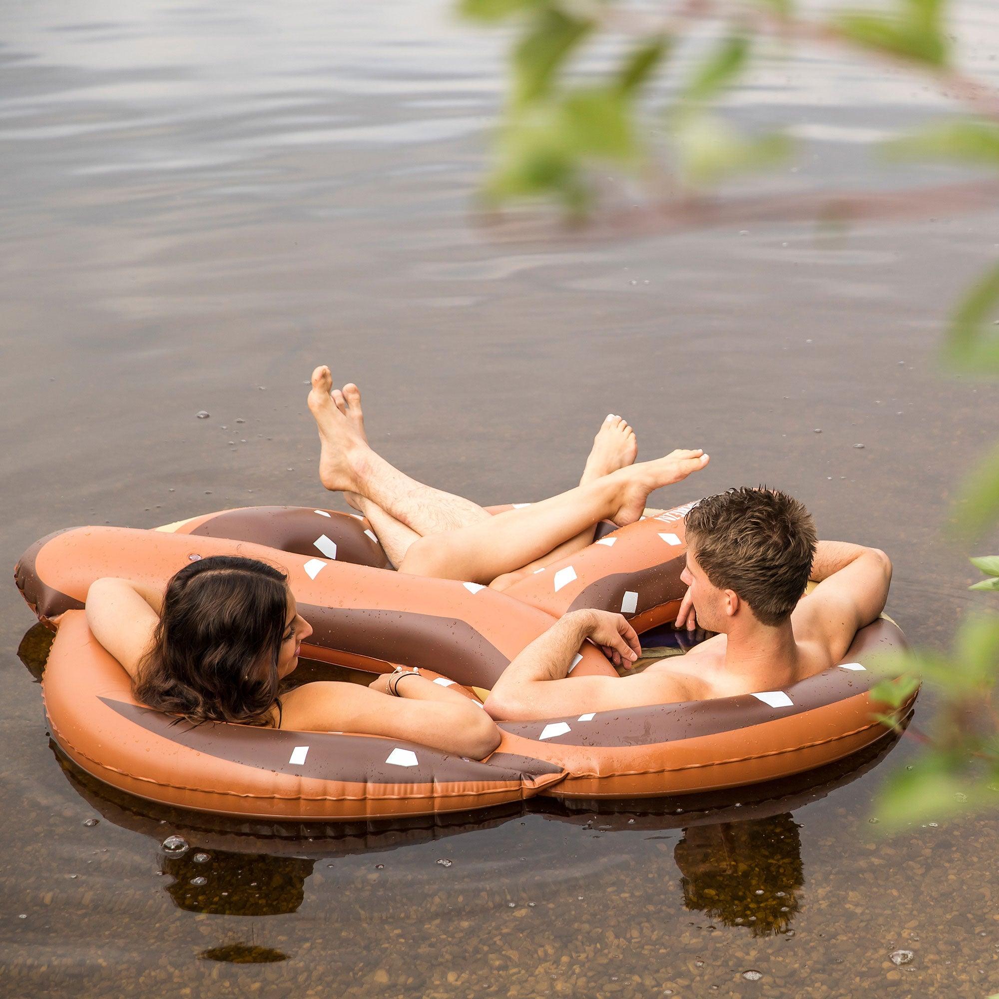 Mei XXL-Badebrezn aufblasbare Schwimmbreze - bavariashop - mei LebensGfui