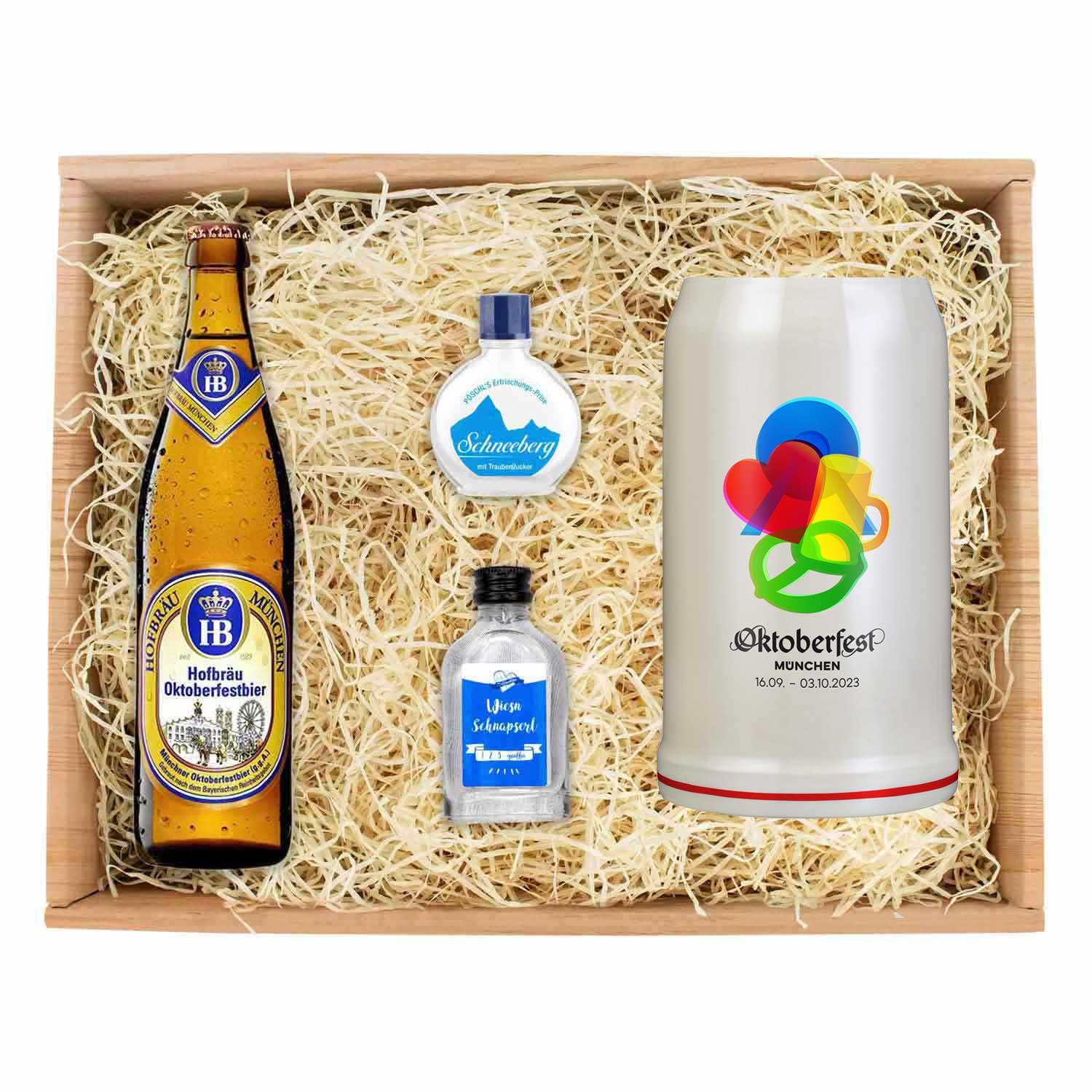Oktoberfest-Box "Offizieller Wiesnkrug" - bavariashop - mei LebensGfui