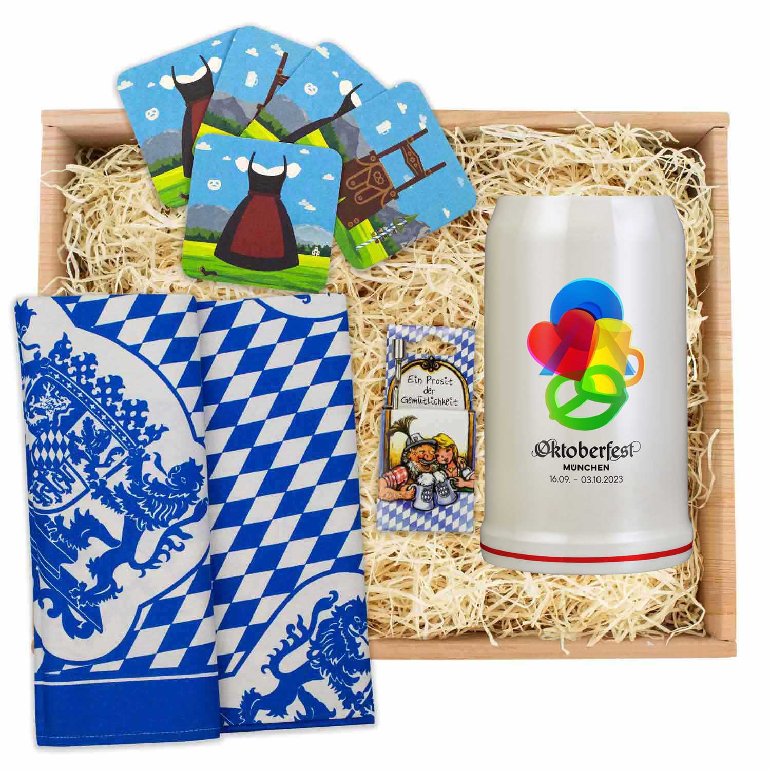 Oktoberfest-Box "Wiesnkrug & Stimmung" - bavariashop - mei LebensGfui