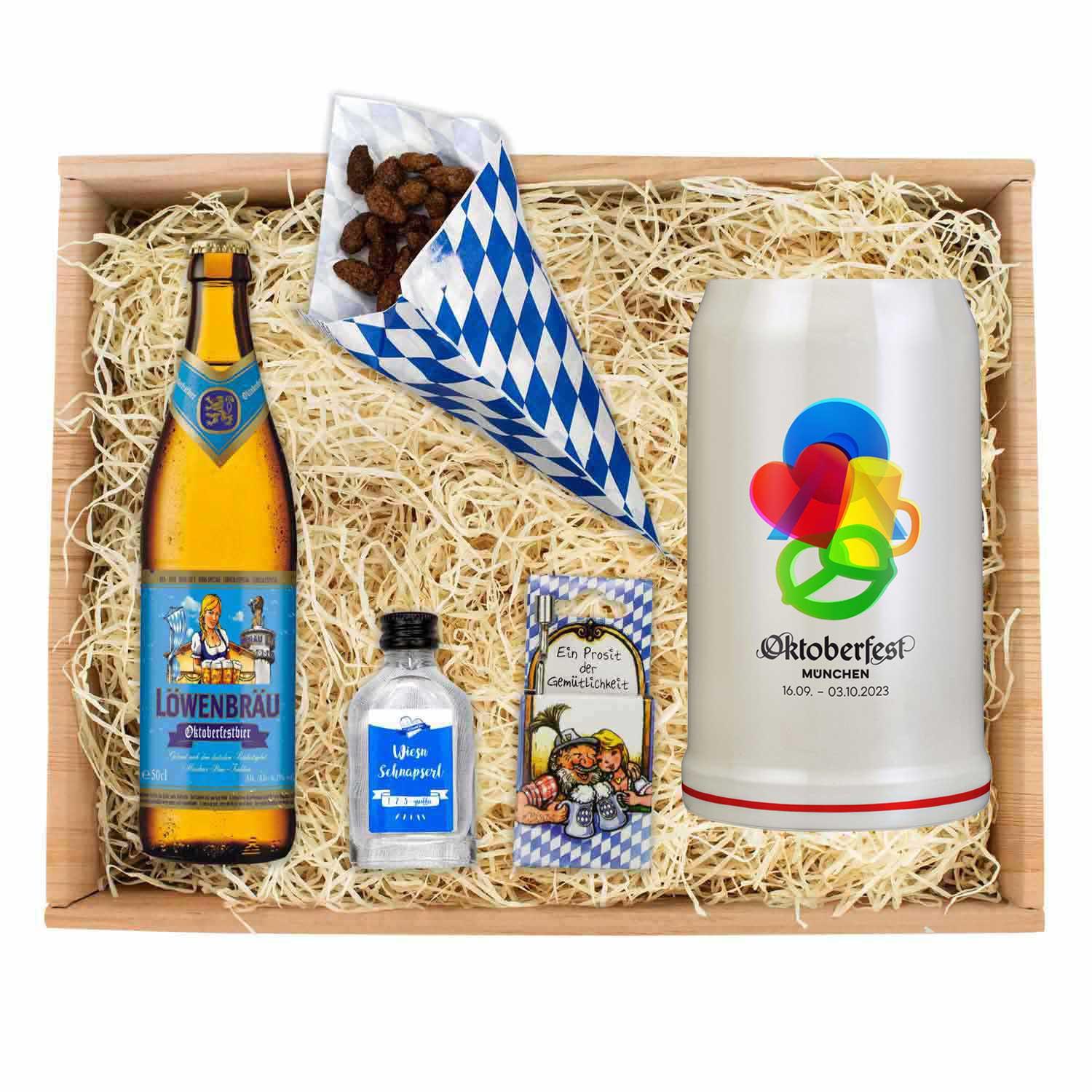 Oktoberfest-Box "Wiesnkrug, Bier und mehr" - bavariashop - mei LebensGfui