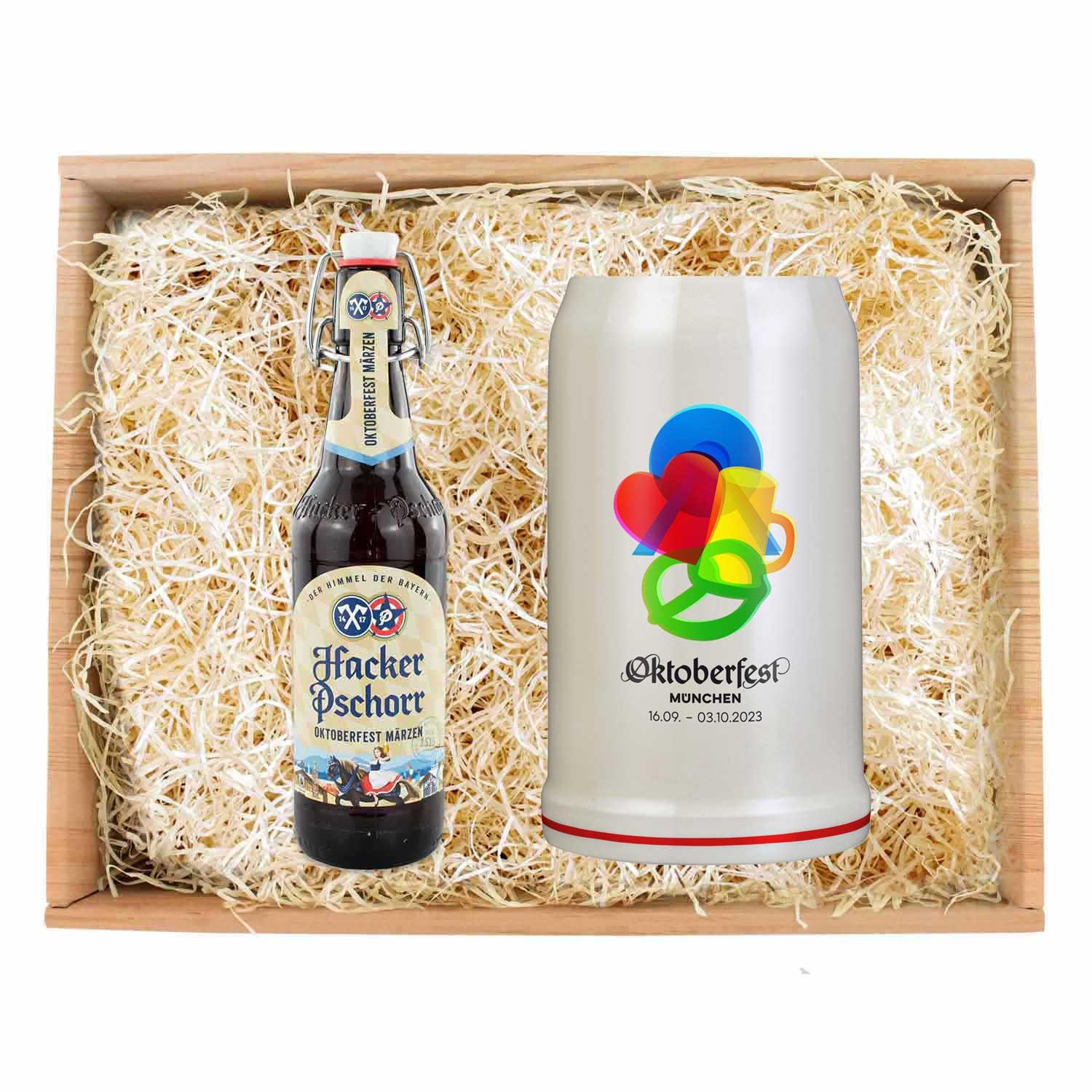Oktoberfest-Box "Wiesnkrug und Bier" - bavariashop - mei LebensGfui
