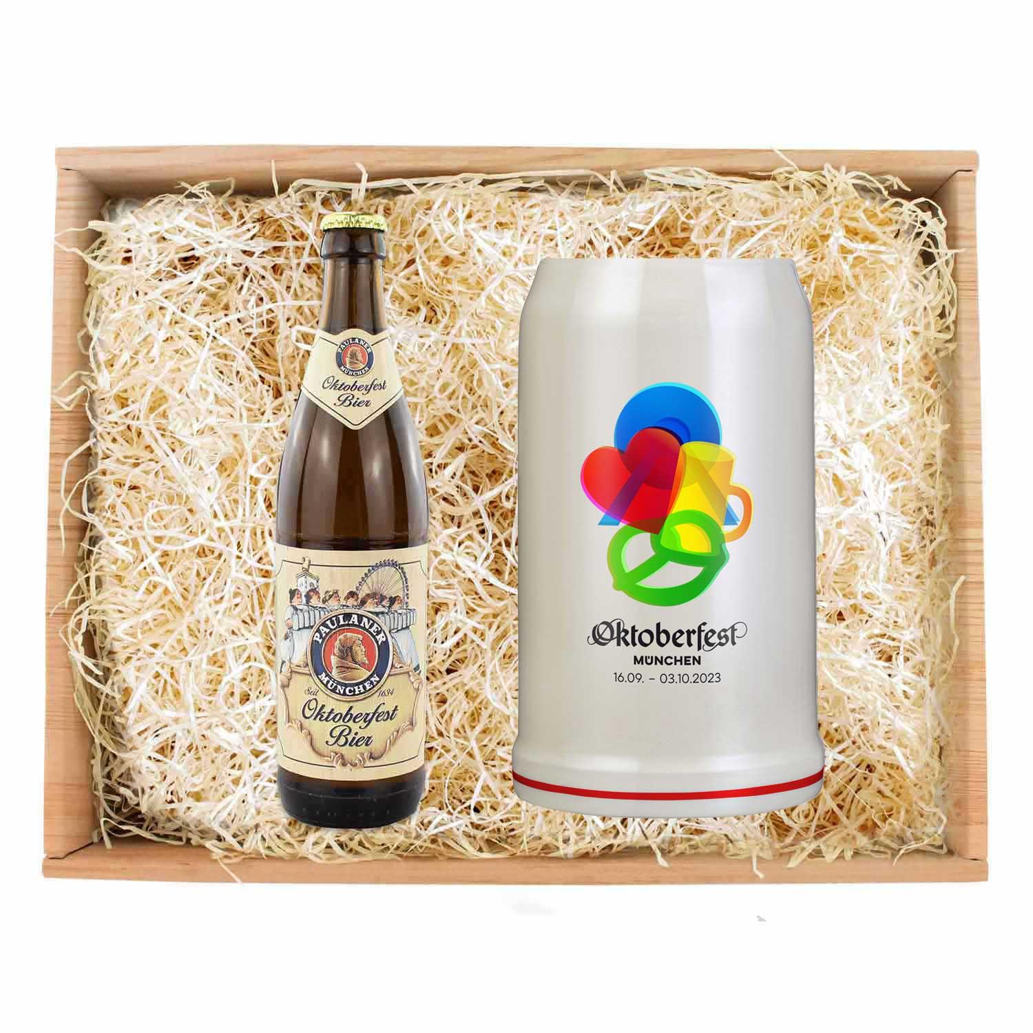 Oktoberfest-Box "Wiesnkrug und Bier" - bavariashop - mei LebensGfui