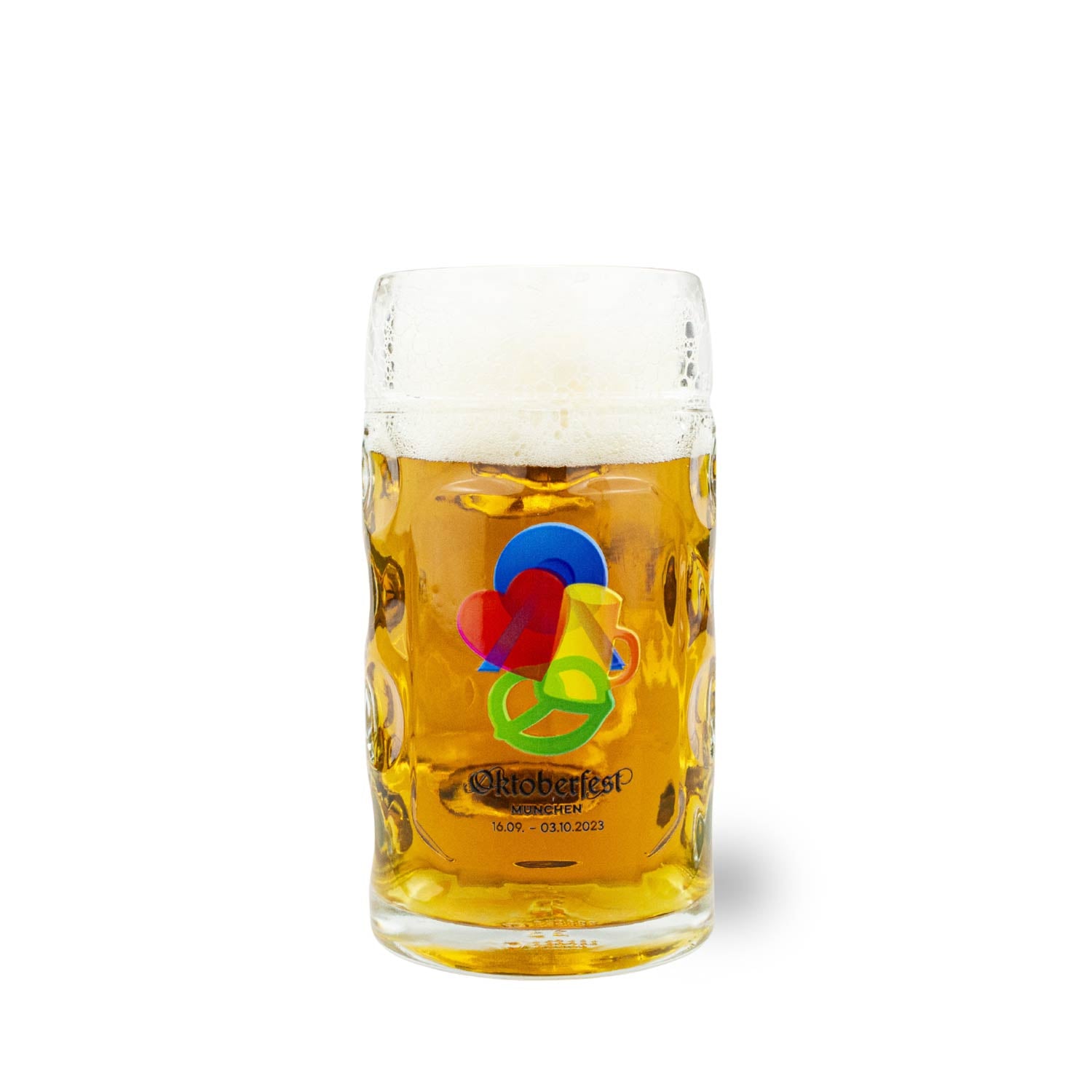 Offizieller Glaskrug Oktoberfest 2023