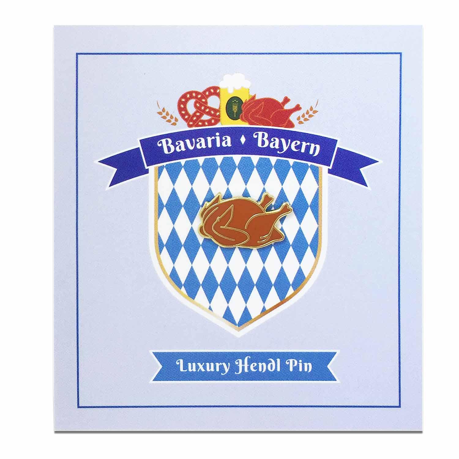 Pin "Hendl" - bavariashop - mei LebensGfui