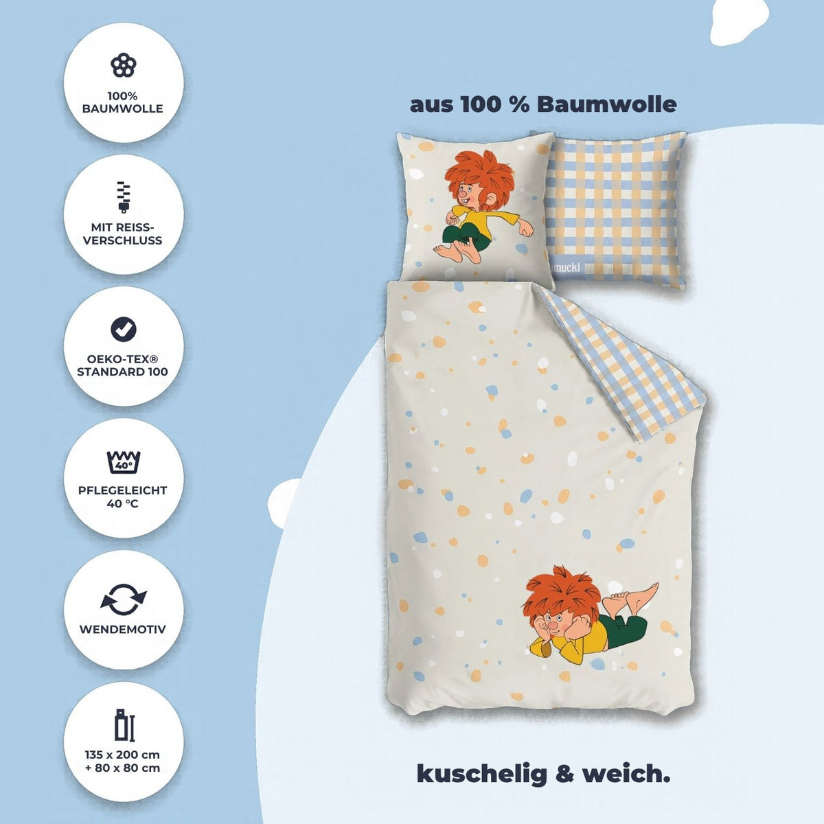 ®Pumuckl Bettwäsche "Gute Nacht"