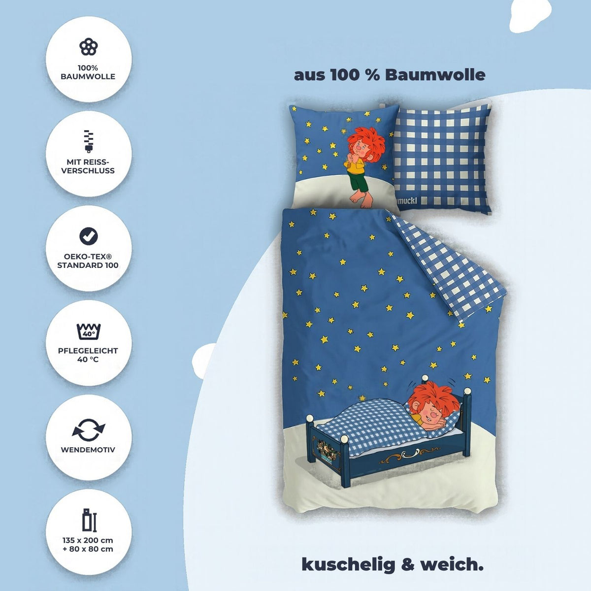 ®Pumuckl Bettwäsche "Träum schön"