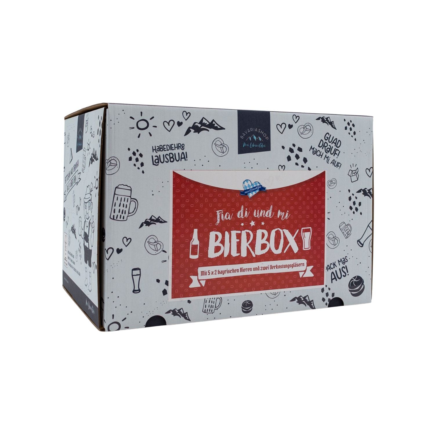 Bier-Box "Fia di und mi"