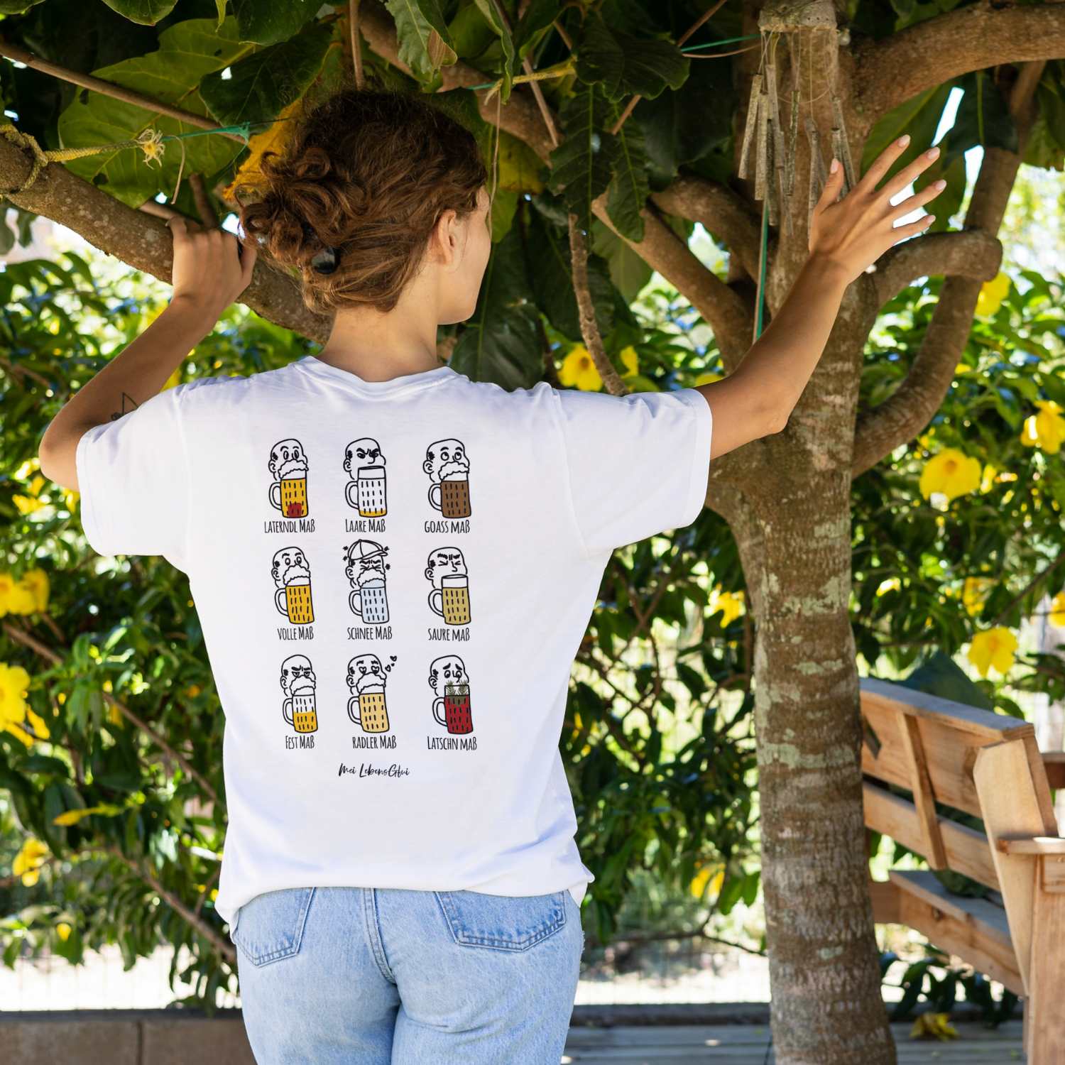 Damen Rezept T-Shirt "Pack Maß"