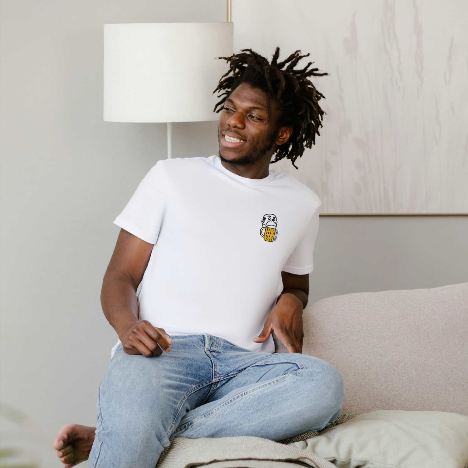 Herren Bier T-Shirt "Pack Maß"