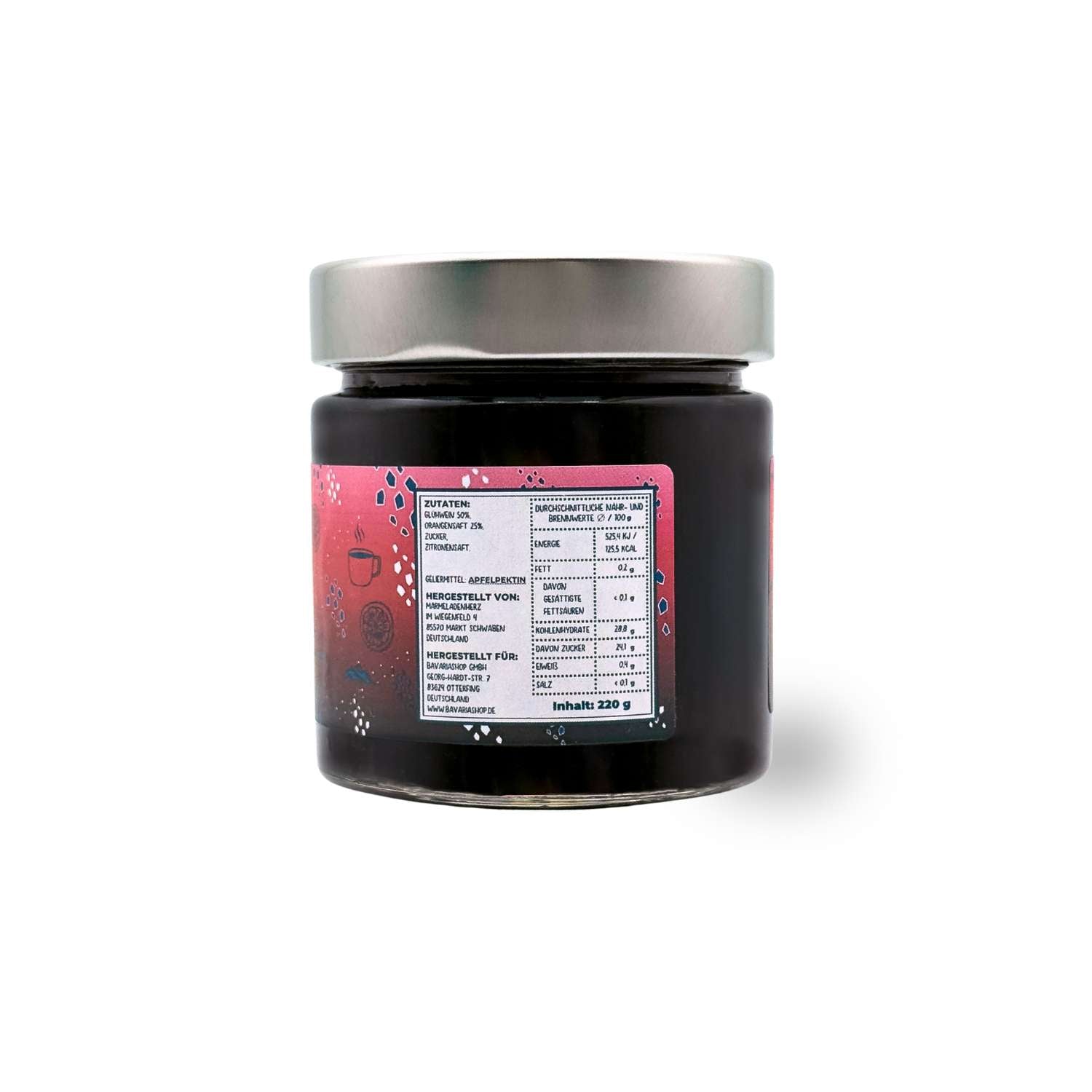 Winterlicher Fruchtaufstrich "Glühwein-Gelee"