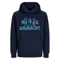 Unisex Hoodie "Bevor i mi aufreg..."