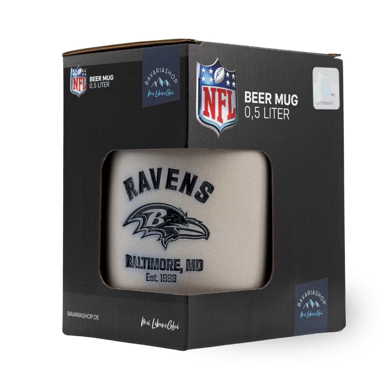 ®NFL PREMIUM Teamkrug "Baltimore Ravens"