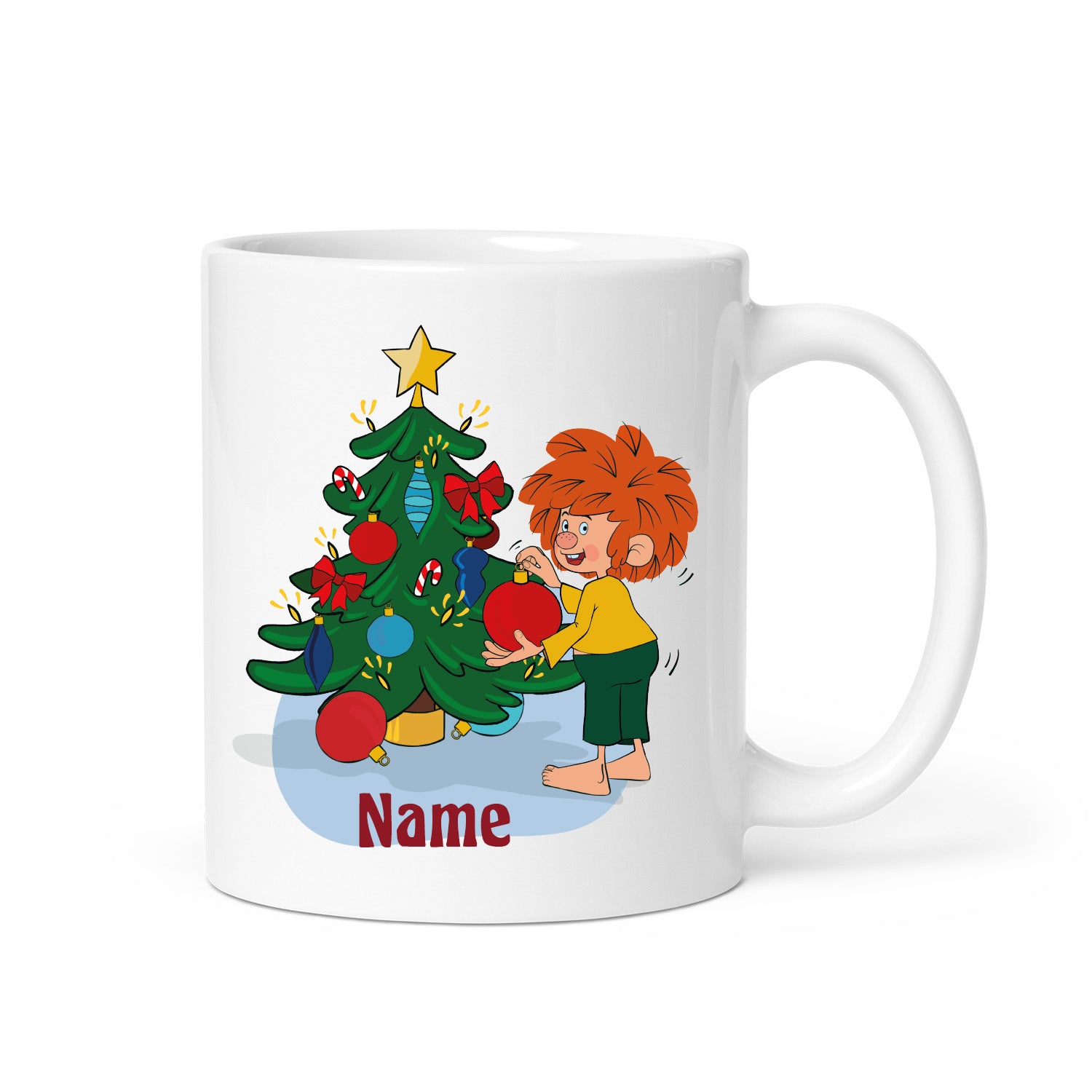 ®Pumuckl Tasse "Weihnachten" personalisierbar