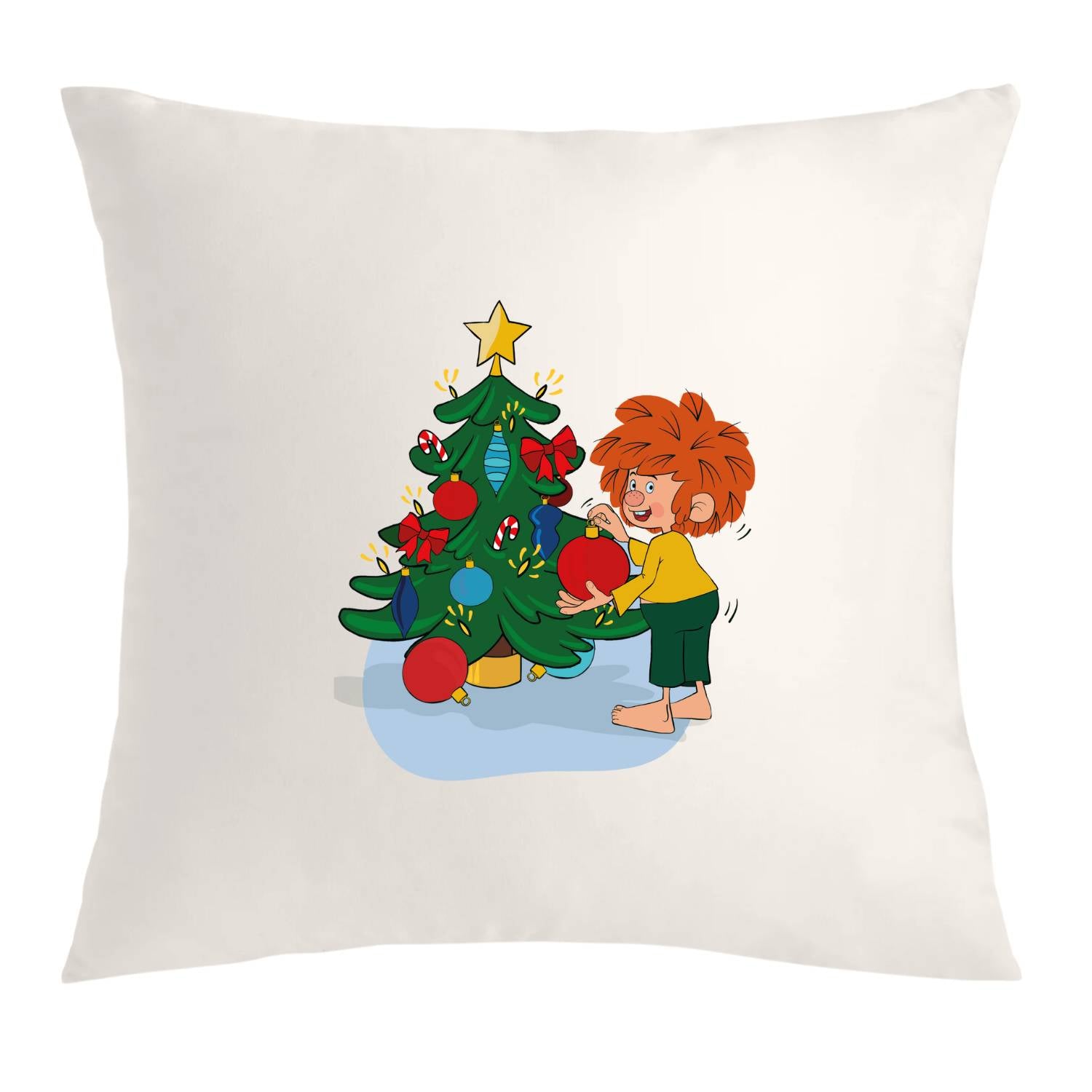 ®Pumuckl Kuschelkissen "Weihnachten" personalisiert
