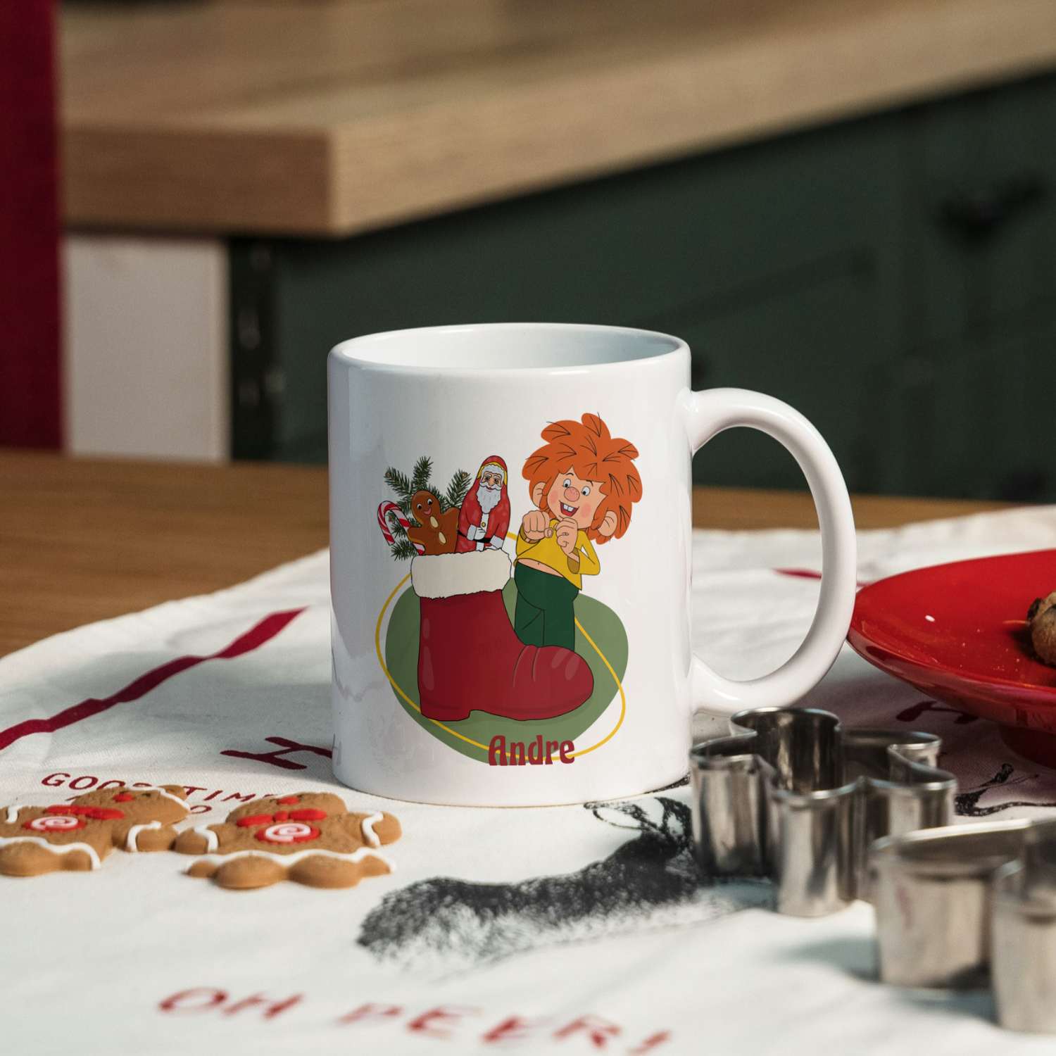 ®Pumuckl Tasse "Nikolaus" personalisierbar