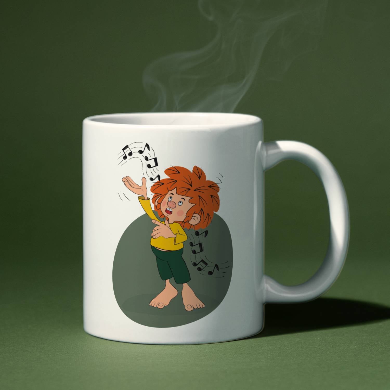 ®Pumuckl Tasse "Musik"