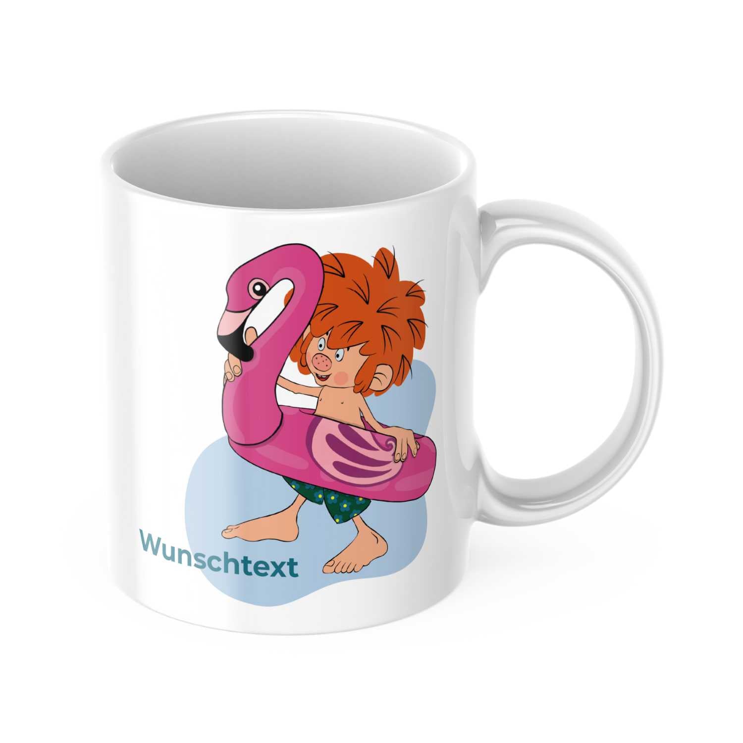 ®Pumuckl Tasse "Planschbold" personalisiert