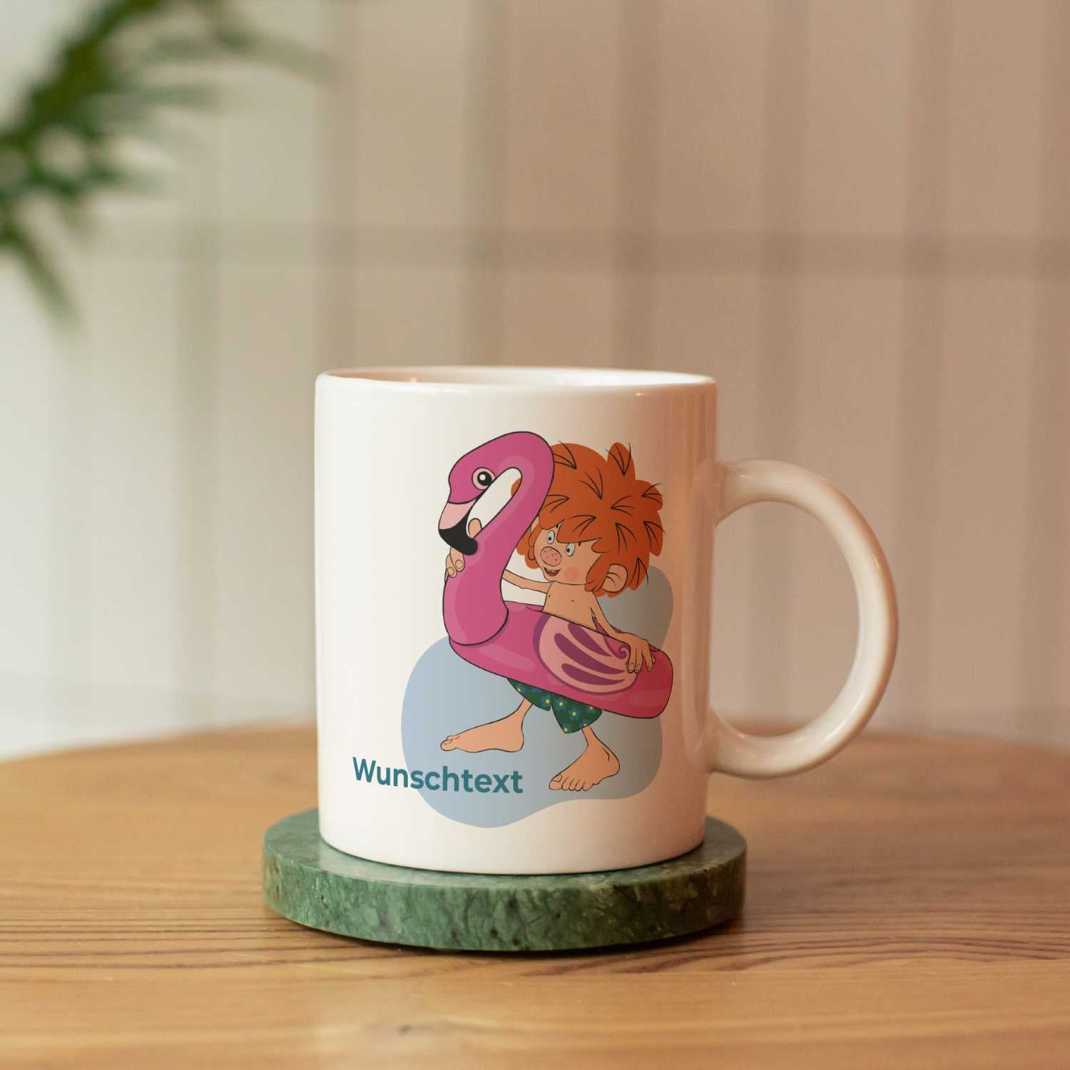 ®Pumuckl Tasse "Planschbold" personalisiert