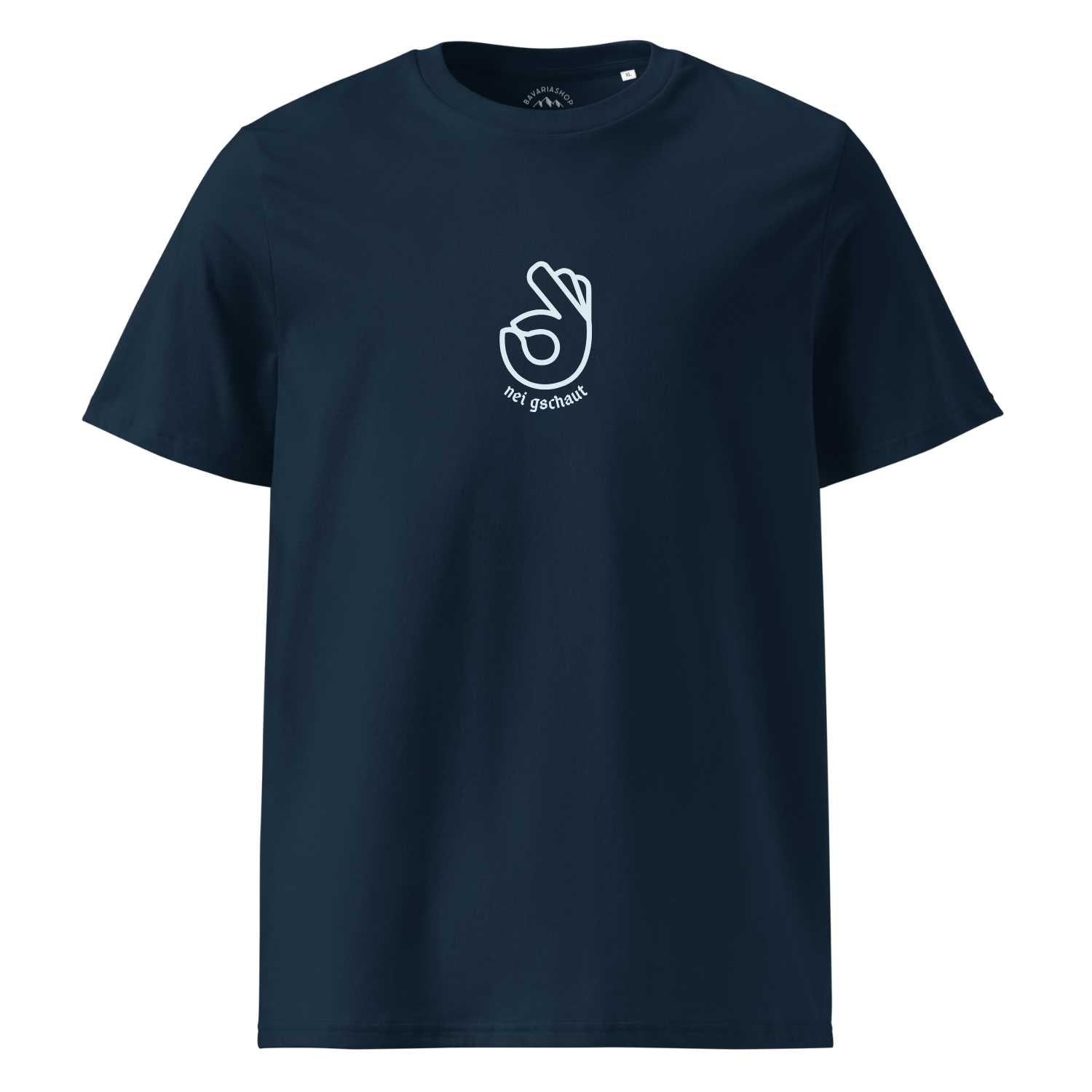 Herren T-Shirt "Nei gschaut"