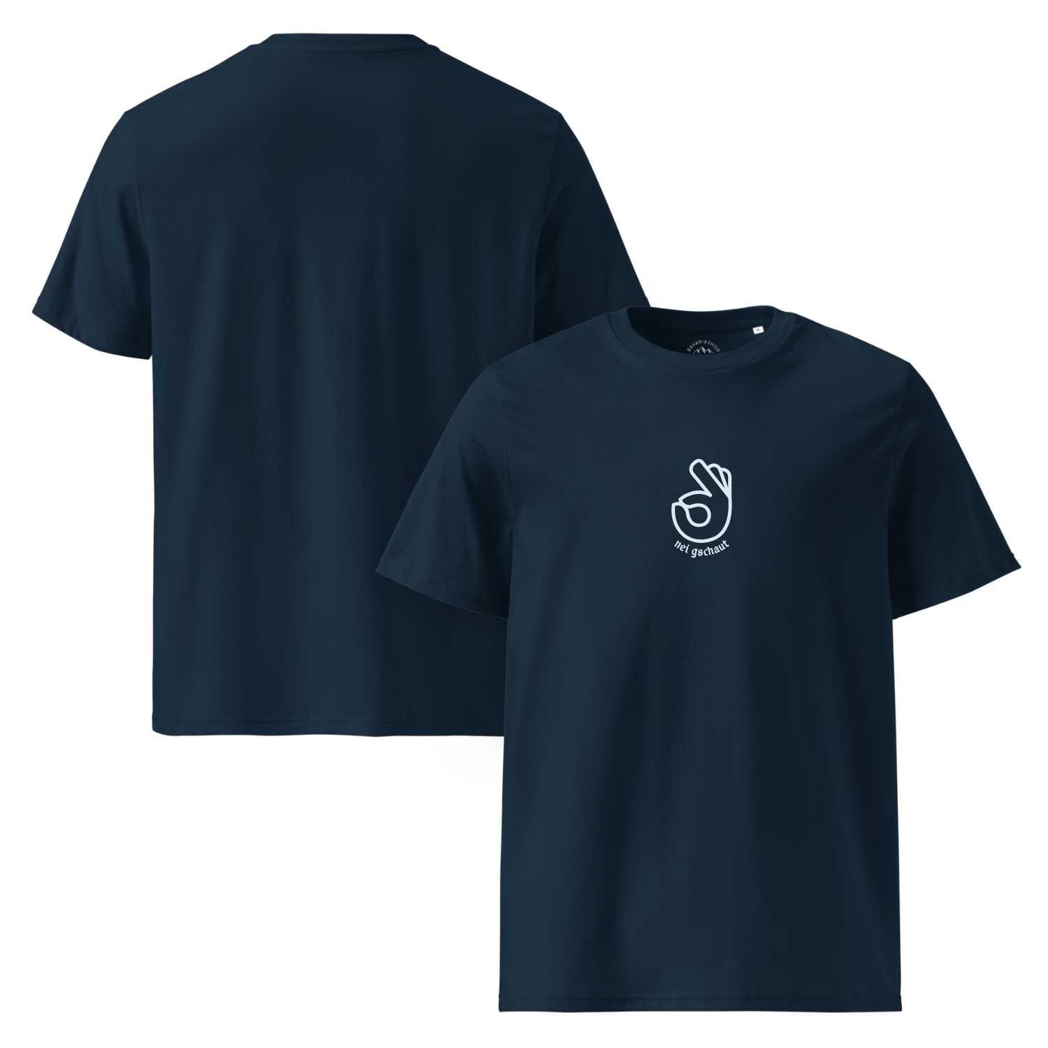 Herren T-Shirt "Nei gschaut"