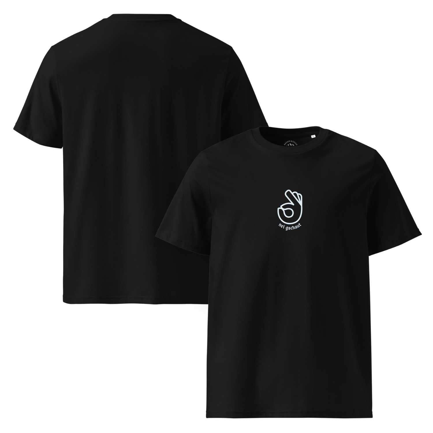 Herren T-Shirt "Nei gschaut"