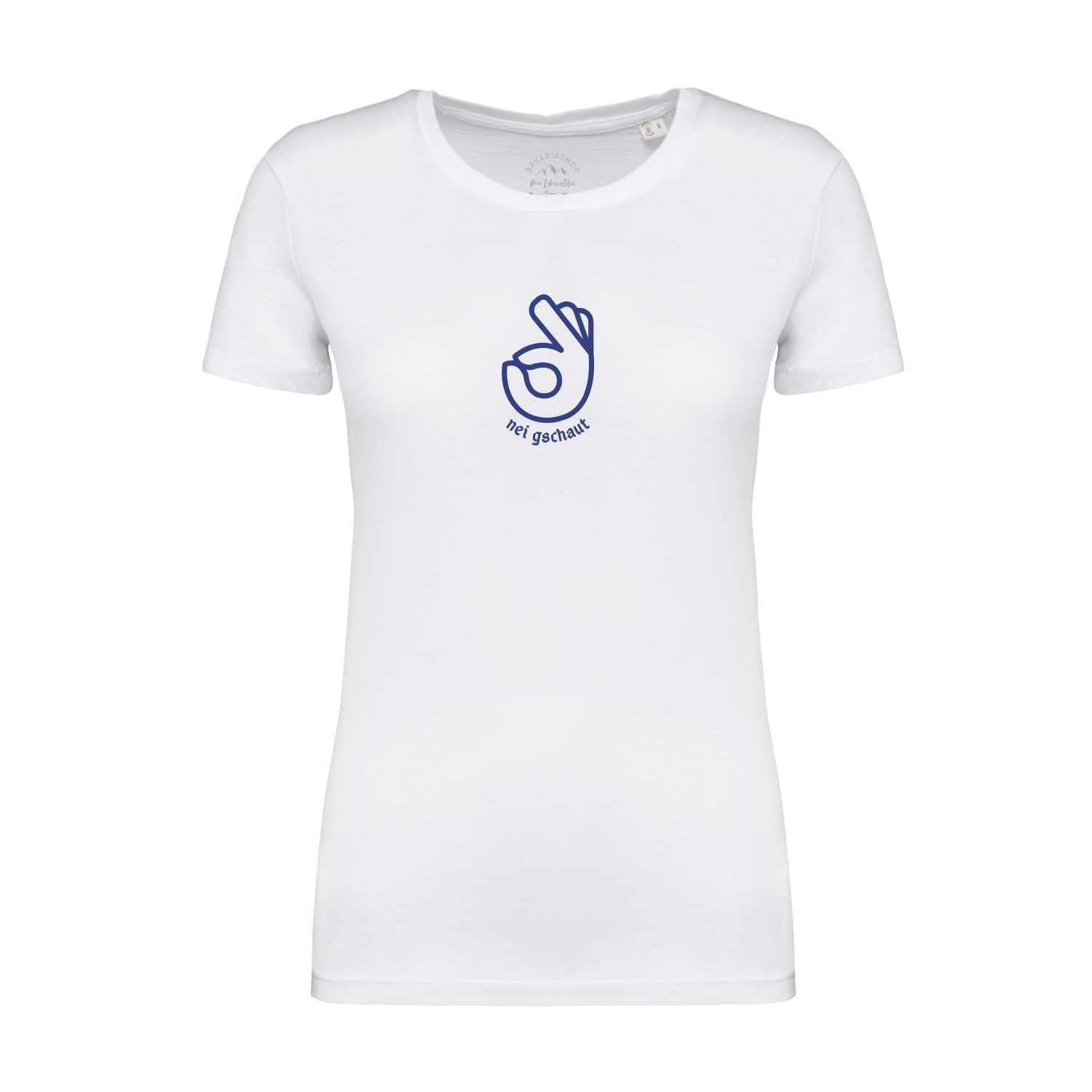 Damen T-Shirt "Nei Gschaut"