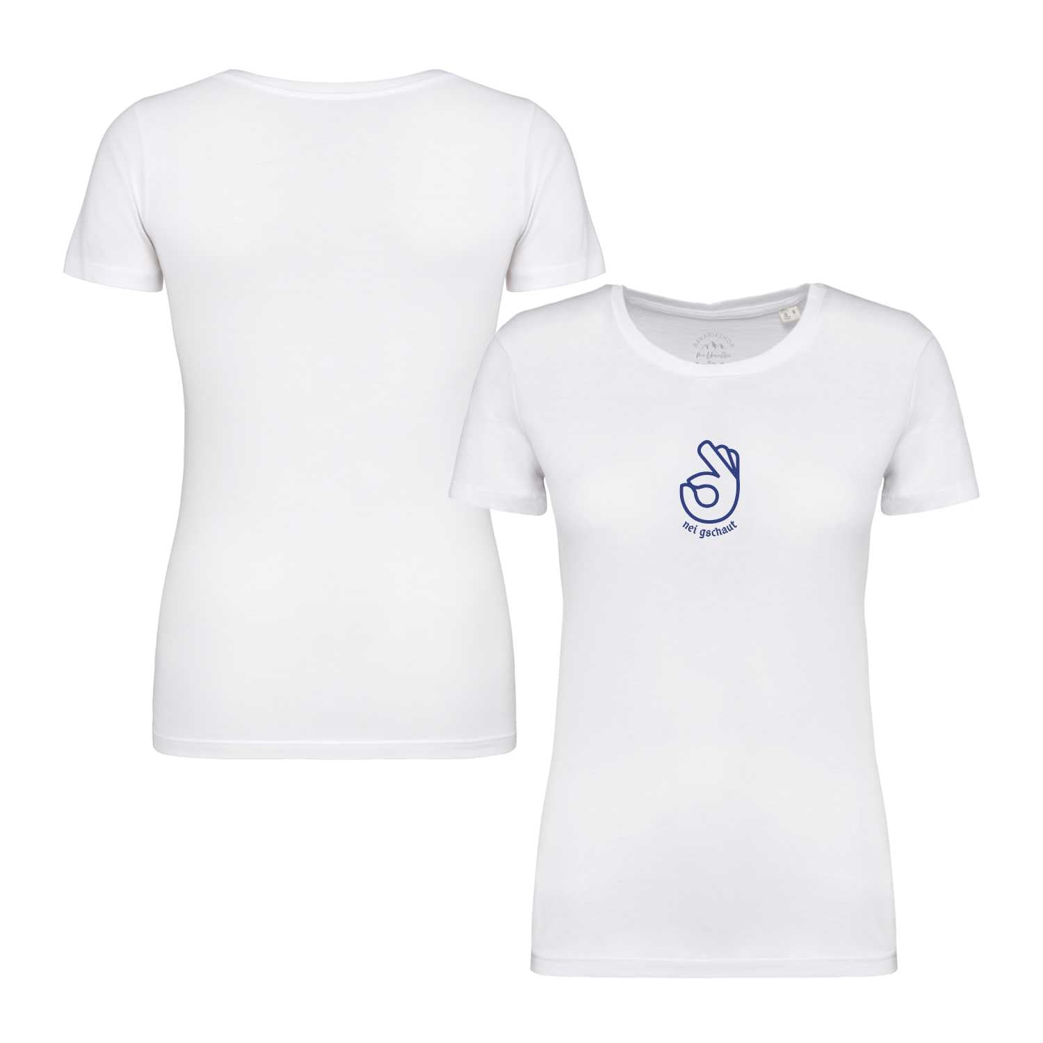 Damen T-Shirt "Nei Gschaut"
