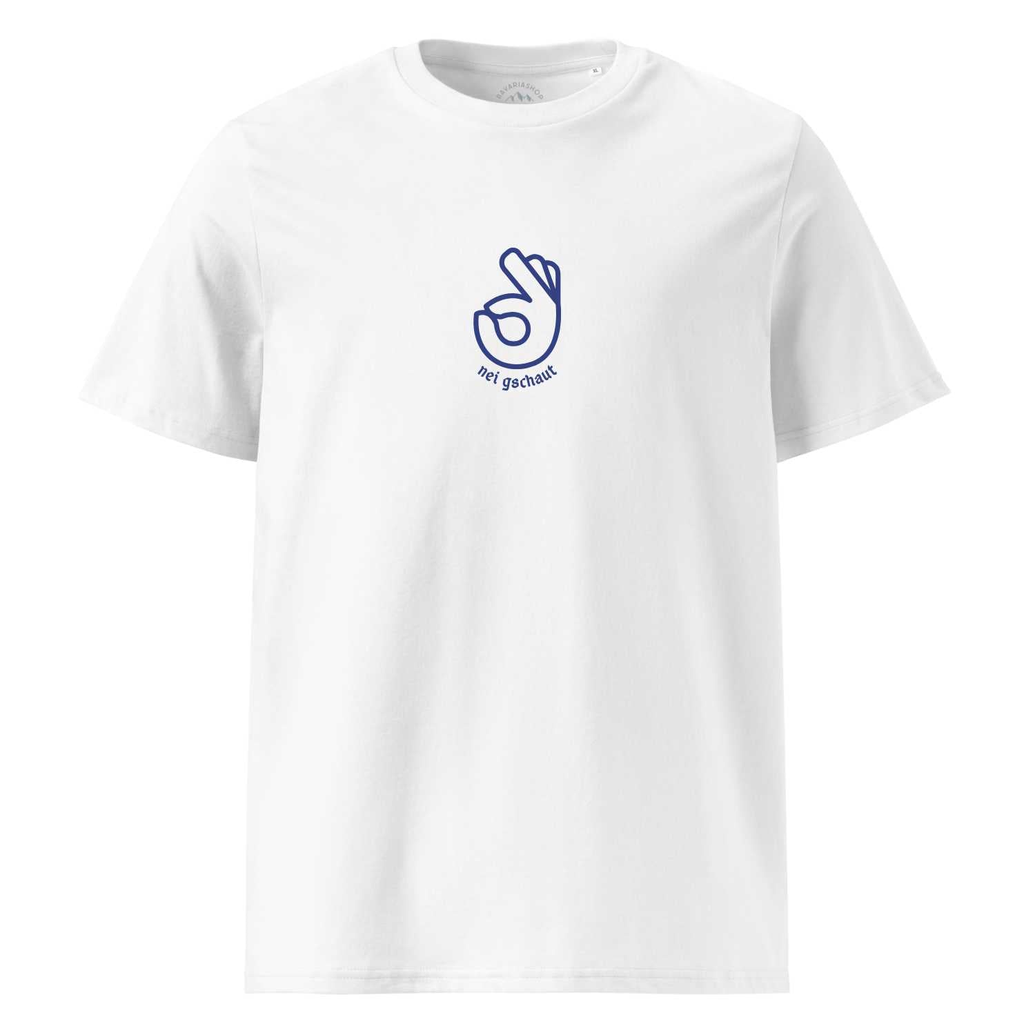 Herren T-Shirt "Nei gschaut"