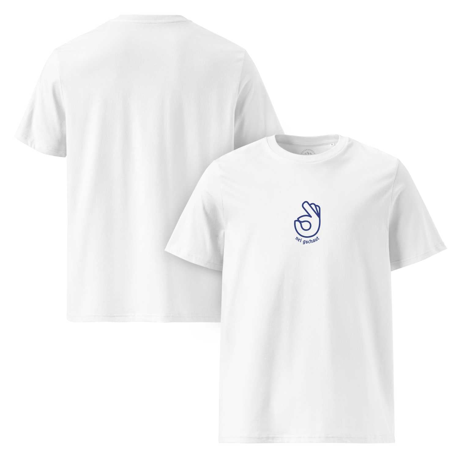 Herren T-Shirt "Nei gschaut"