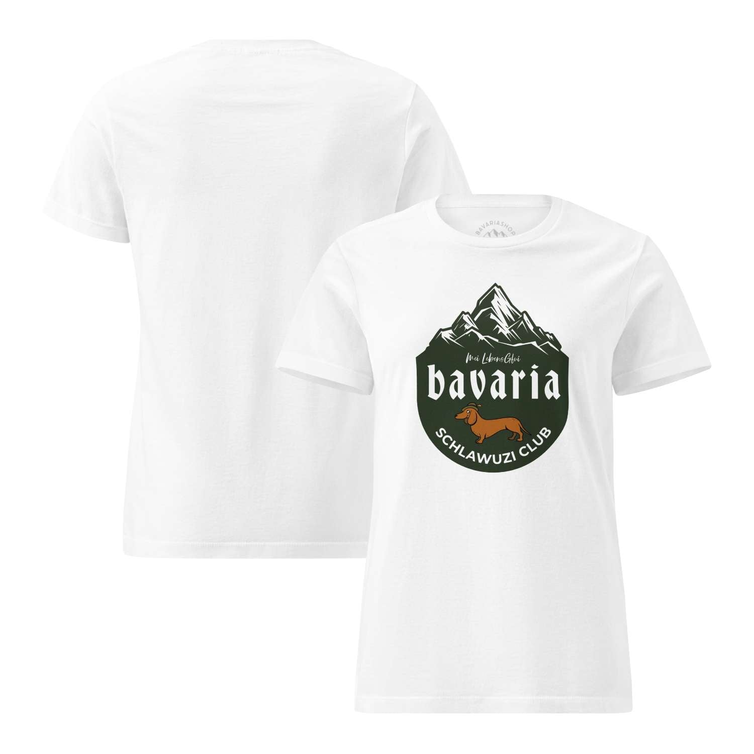 Damen T-Shirt "Bavaria Schlawuzi Club"