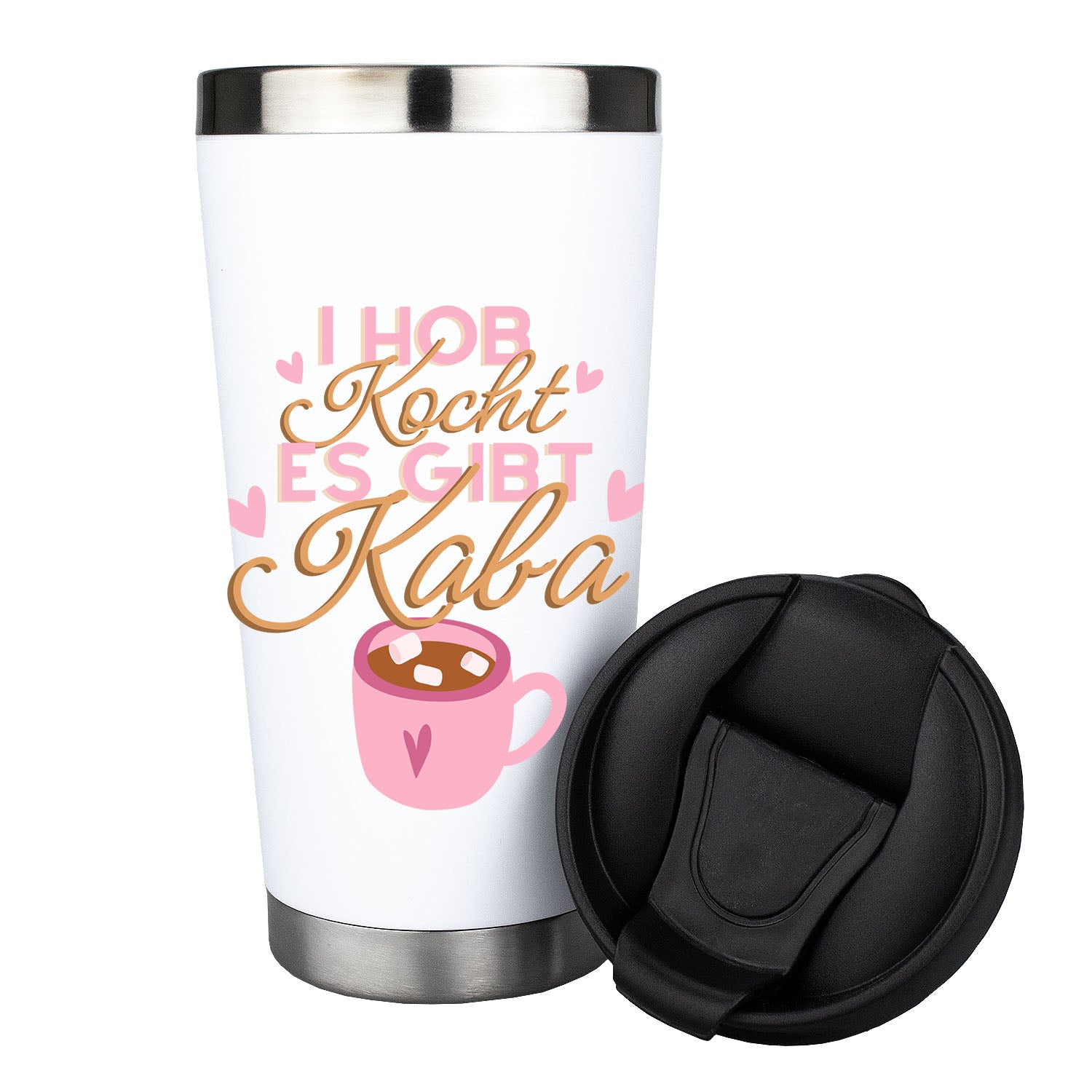 Thermo-Becher "I HOB KOCHT - ES GIBT KABA"