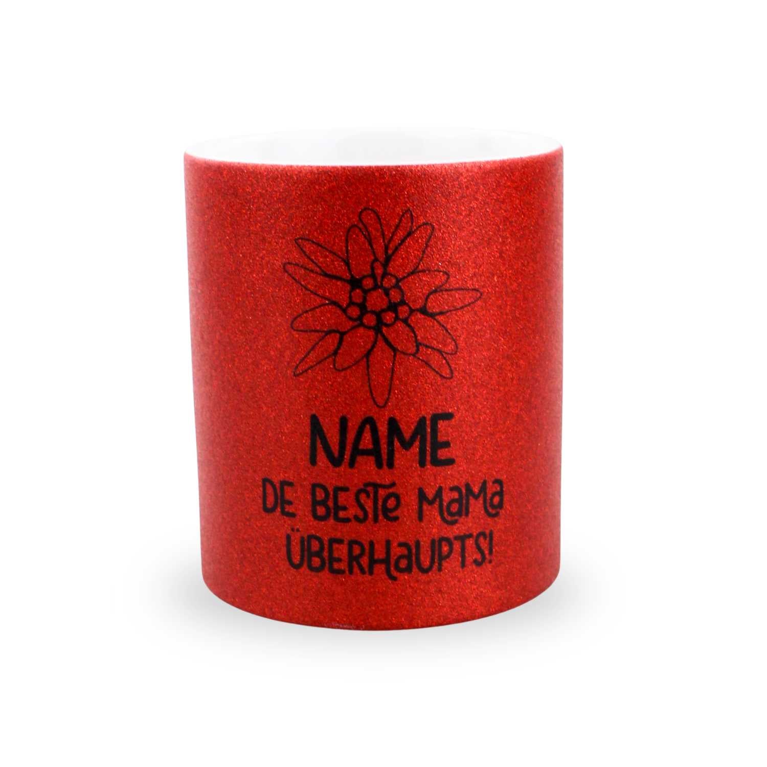 Kaffee Haferl "De beste Mama überhaupts" personalisiert
